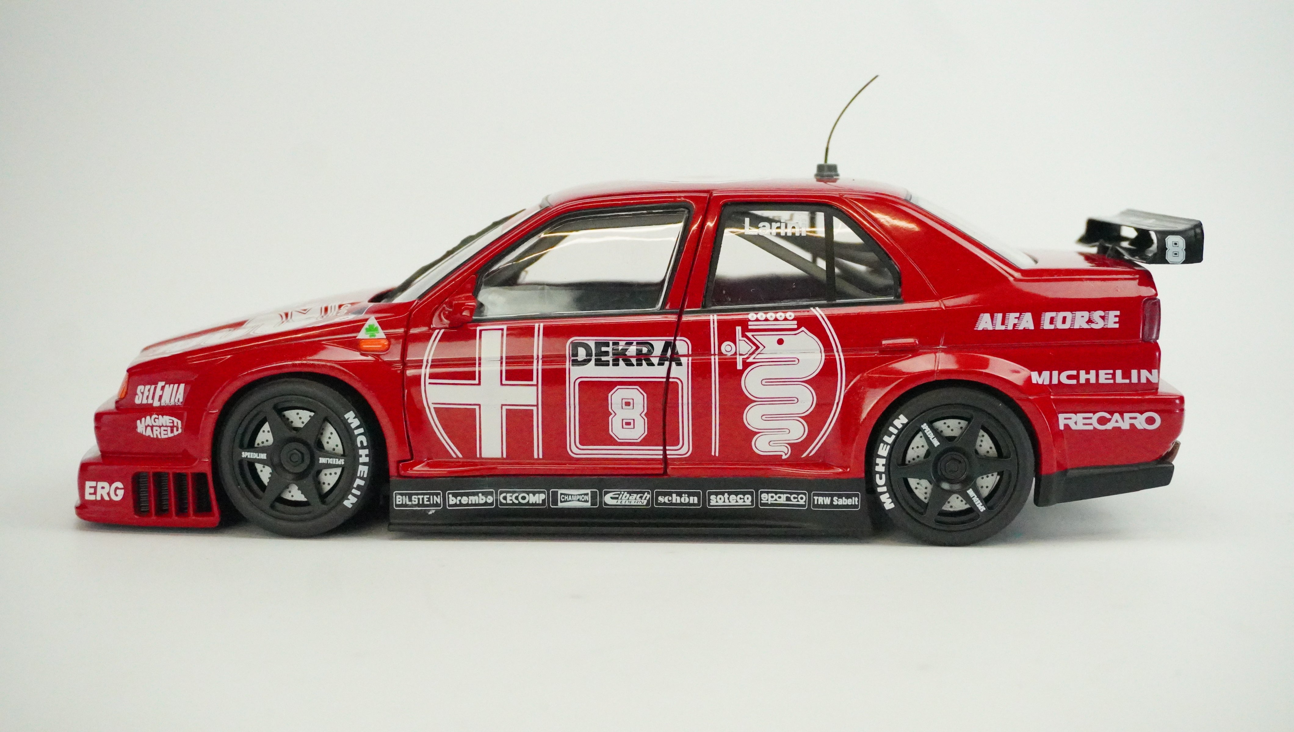 Alfa Romeo 155 V6 TI Rally No.8 1993 1:18