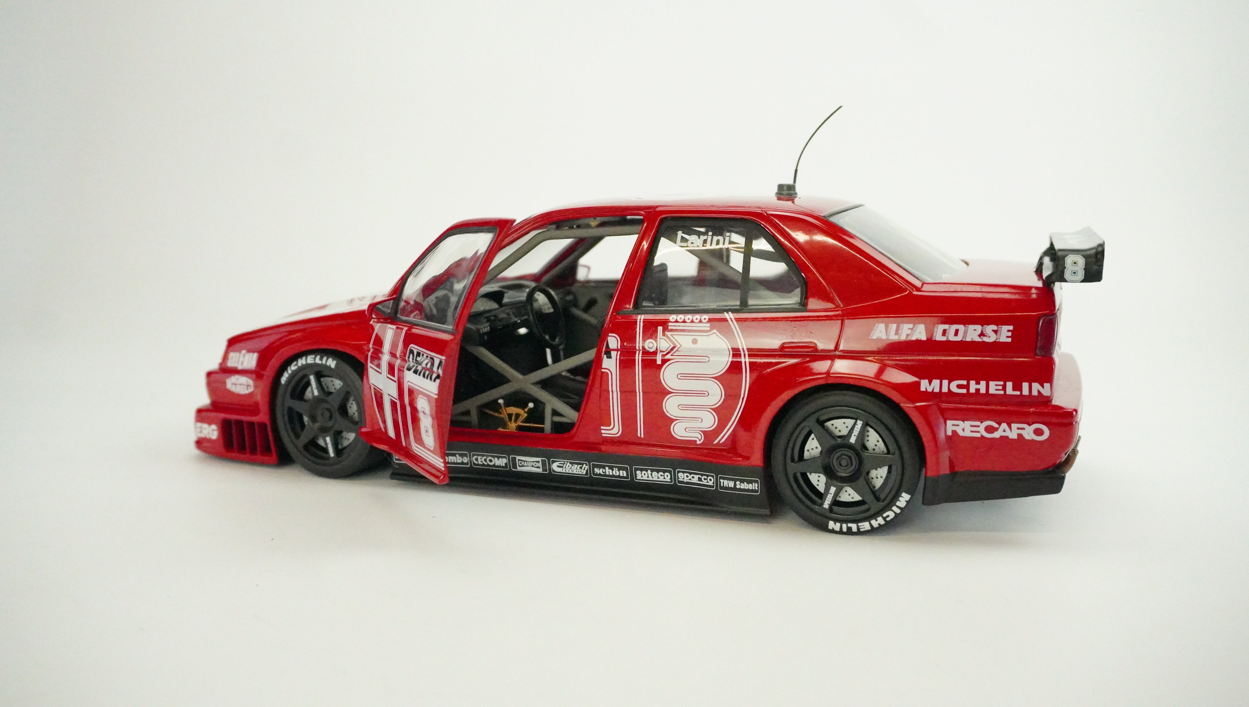 Alfa Romeo 155 V6 TI Rally No.8 1993 1:18