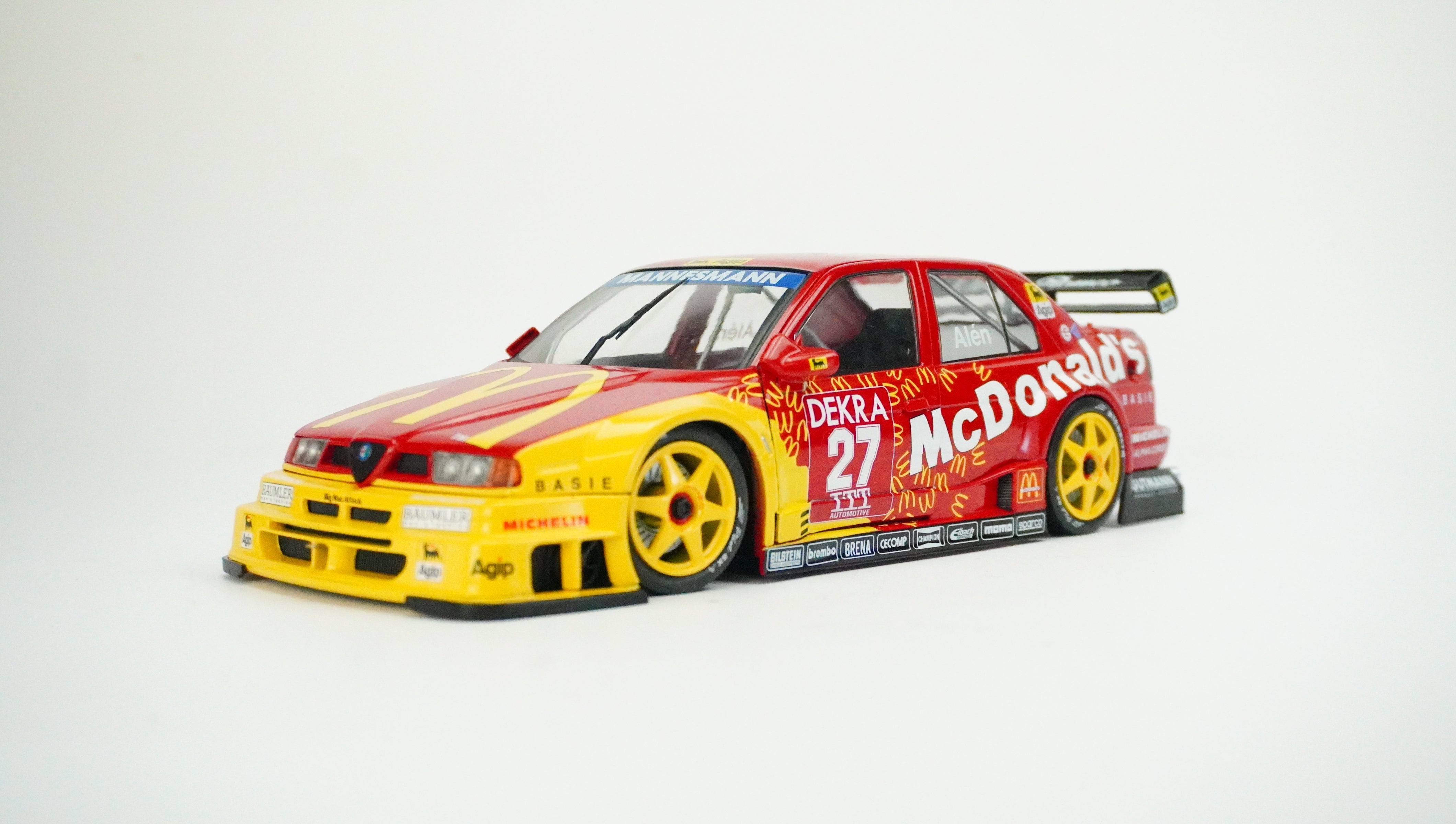 Alfa Romeo 155 V6 No. 27 McDonalds 1:18