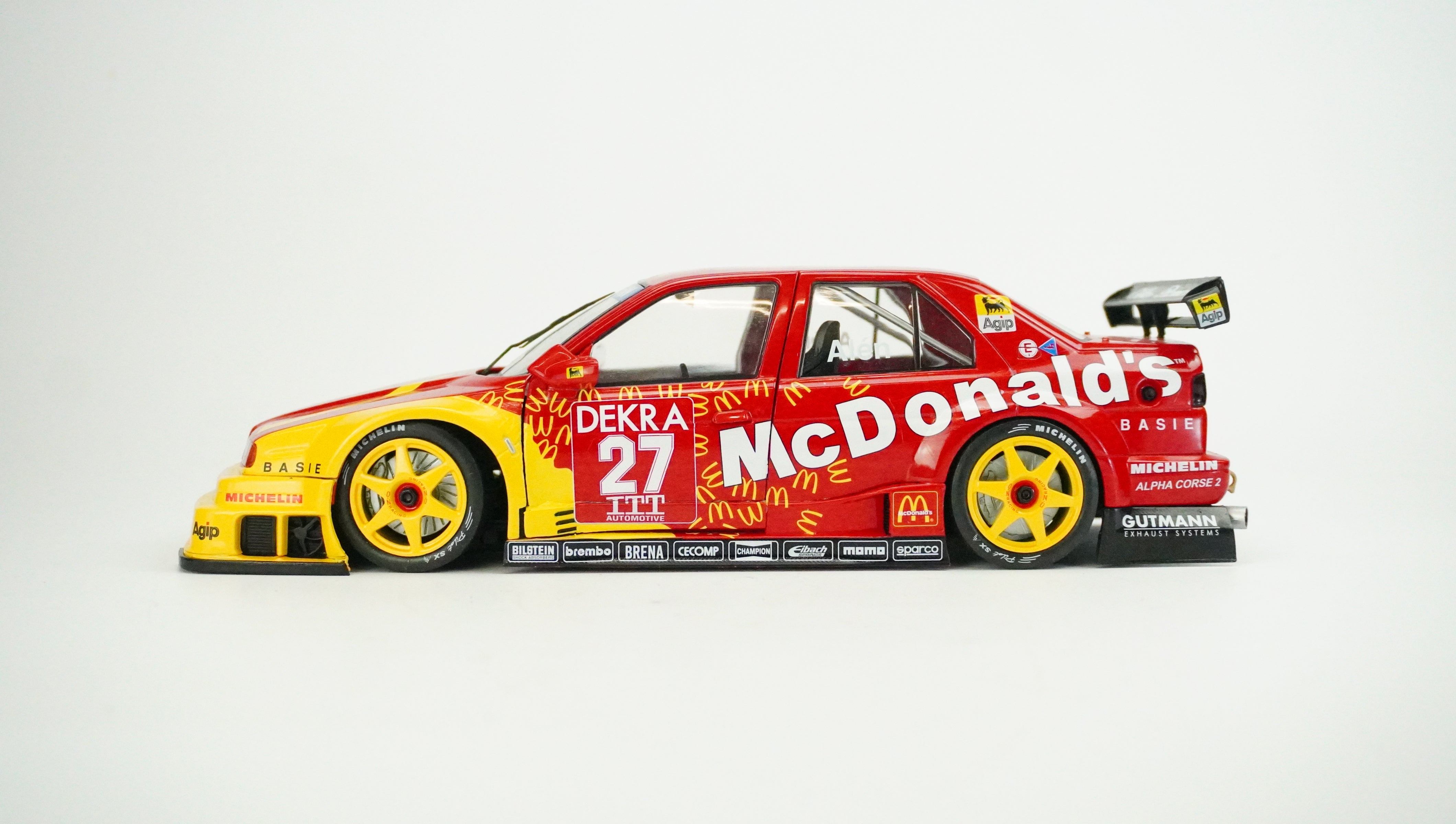 Alfa Romeo 155 V6 No. 27 McDonalds 1:18