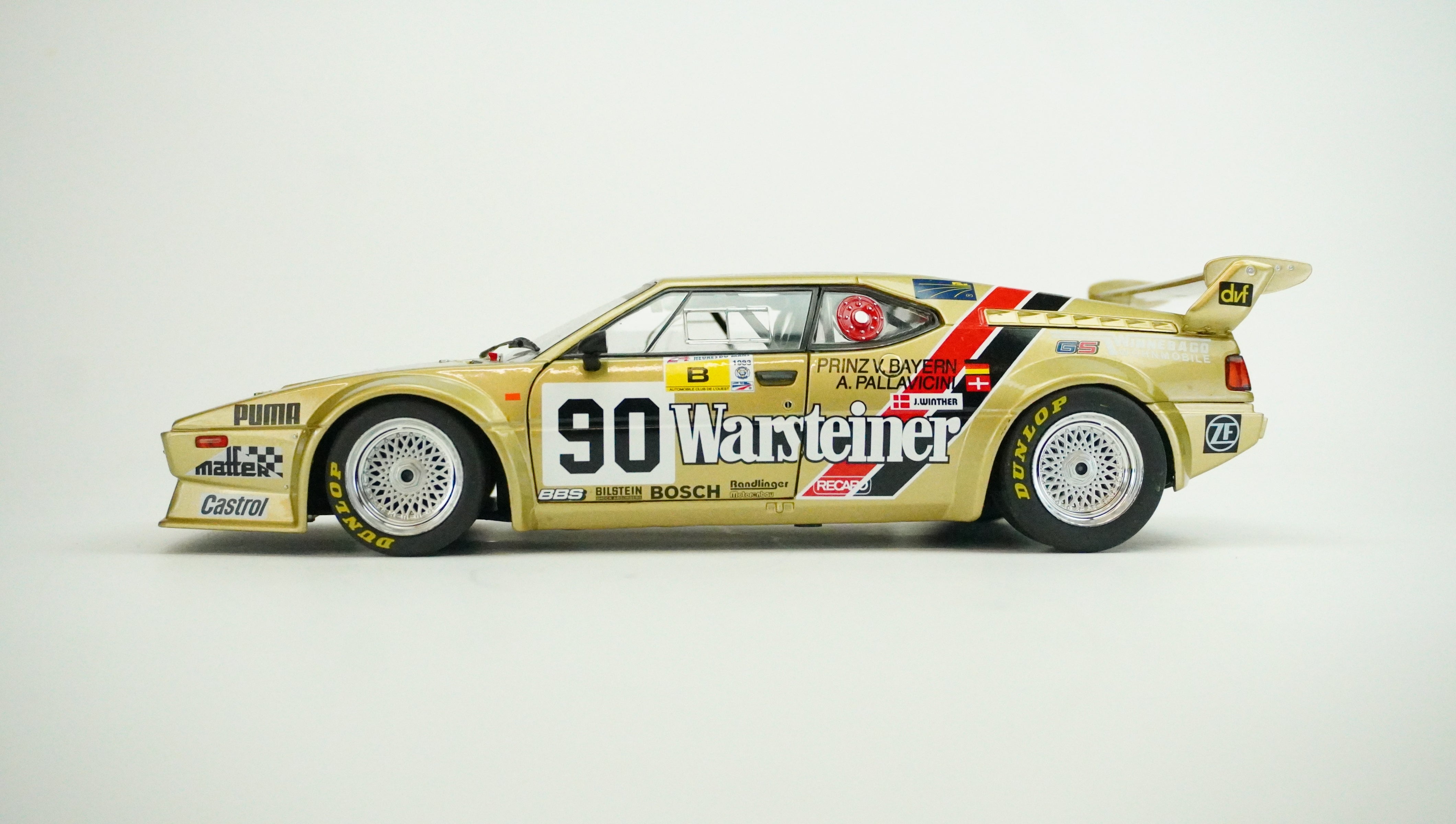 BMW M1 Procar Le Mans Racing Nr.90 1983 1:18