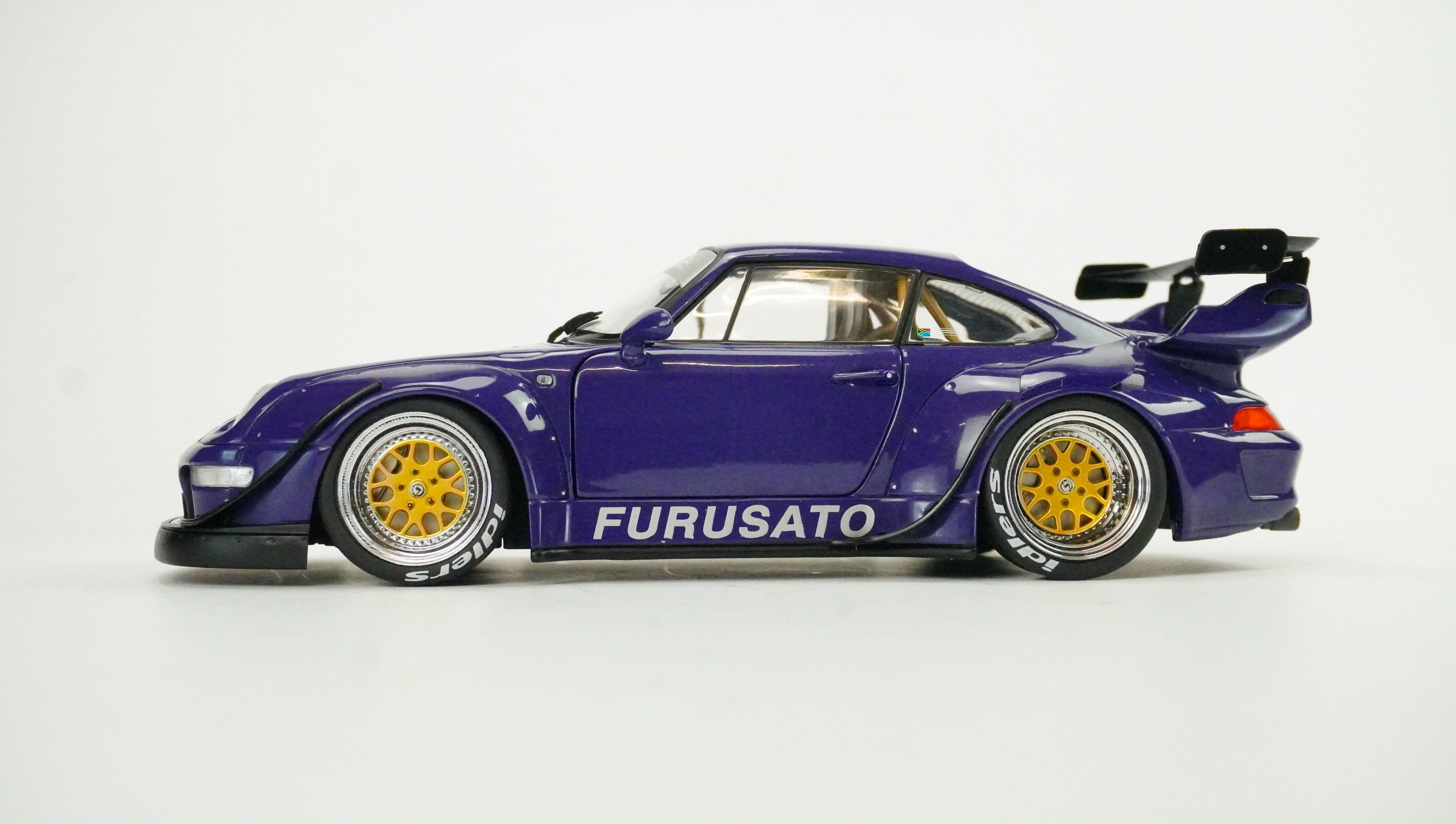 Porsche 911 (993) RWB "Furusato" mit Signatur Limited 1:18