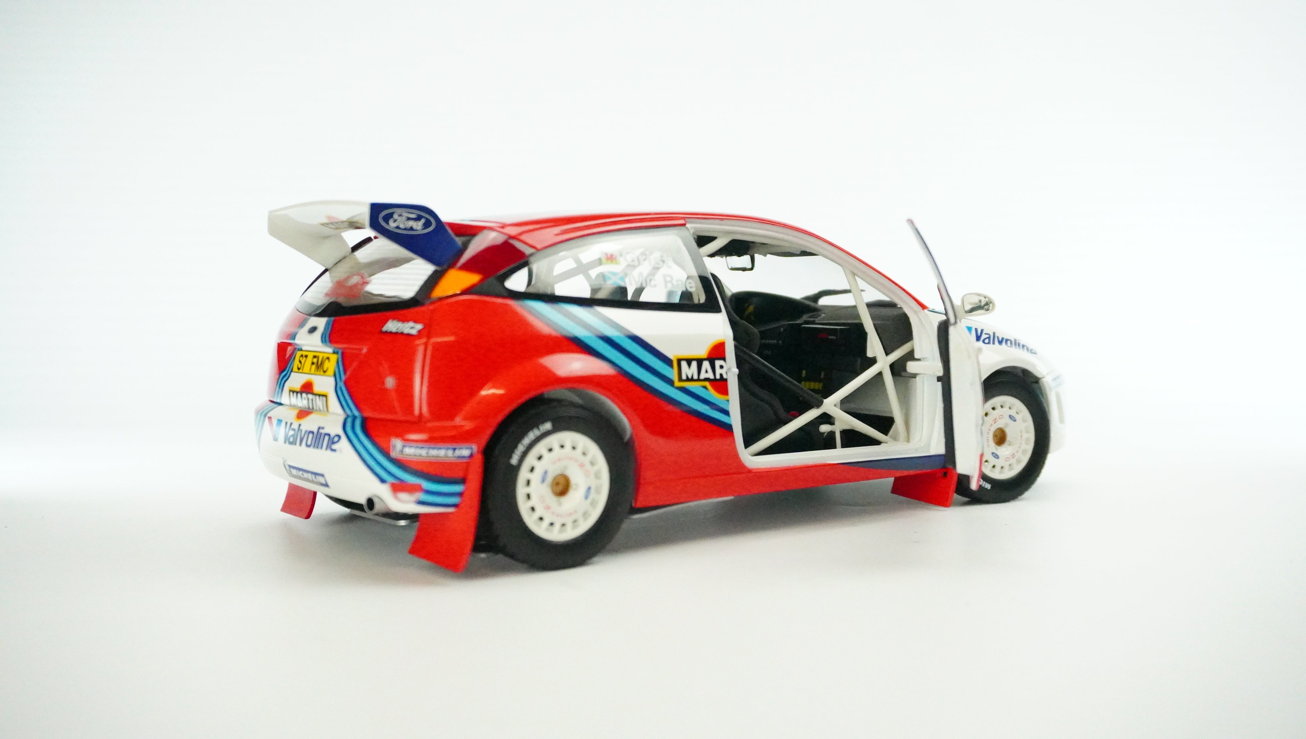 Ford Focus WRC Rally Nr.7 Martini 1:18