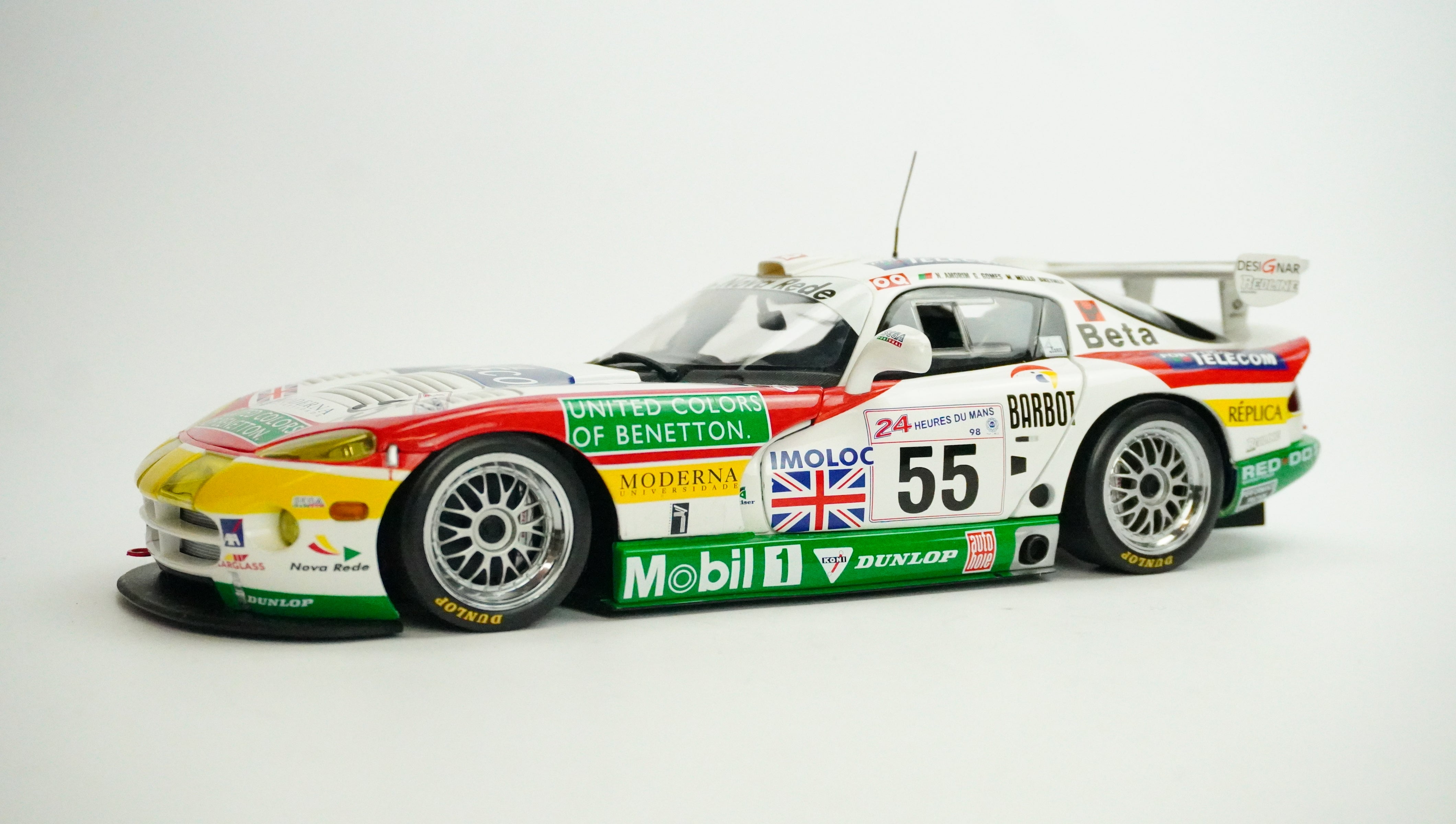 Dodge Viper GTS-R Racing No. 55 1:18