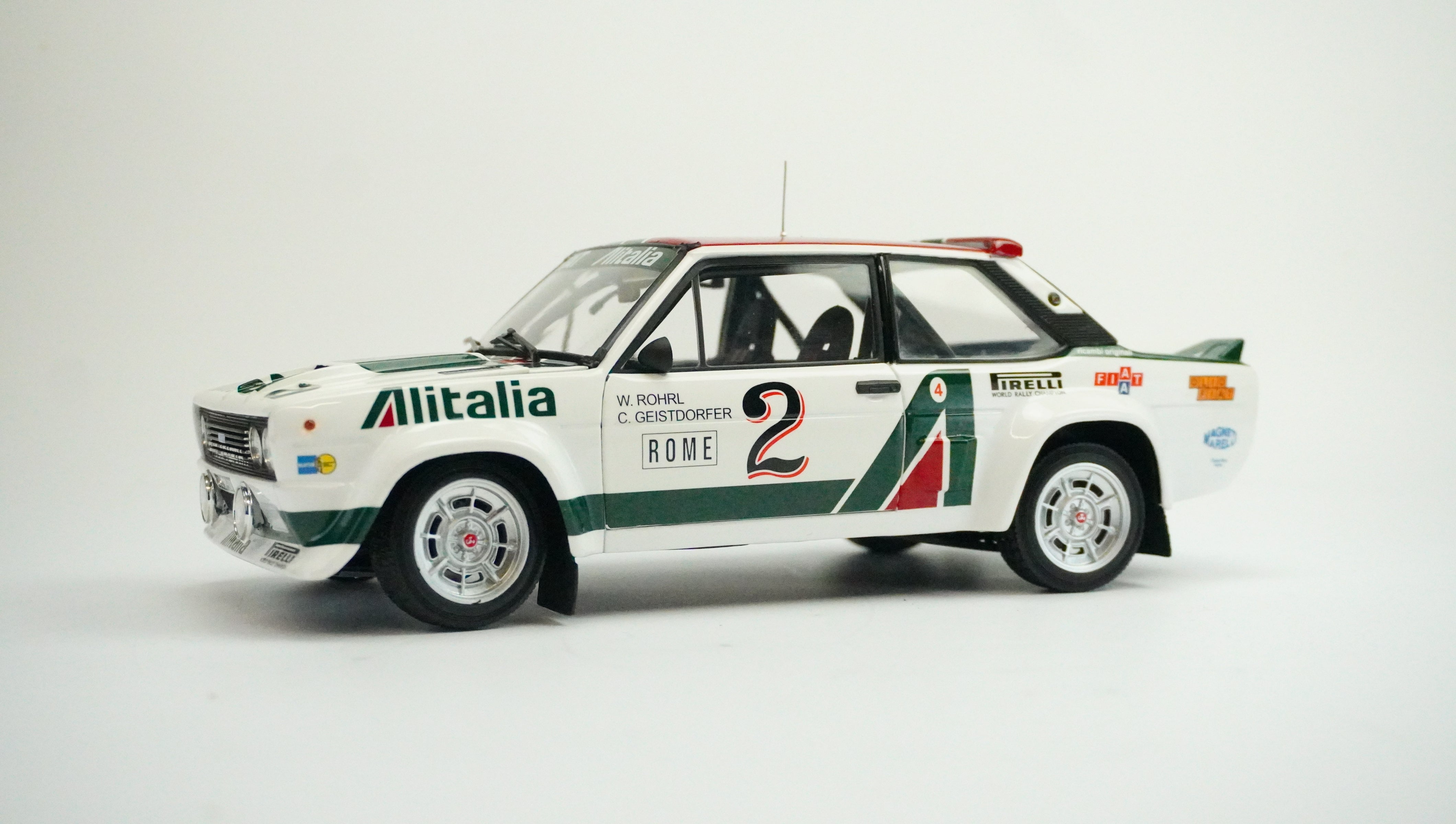 Fiat Abarth Rally No. 2 1:18