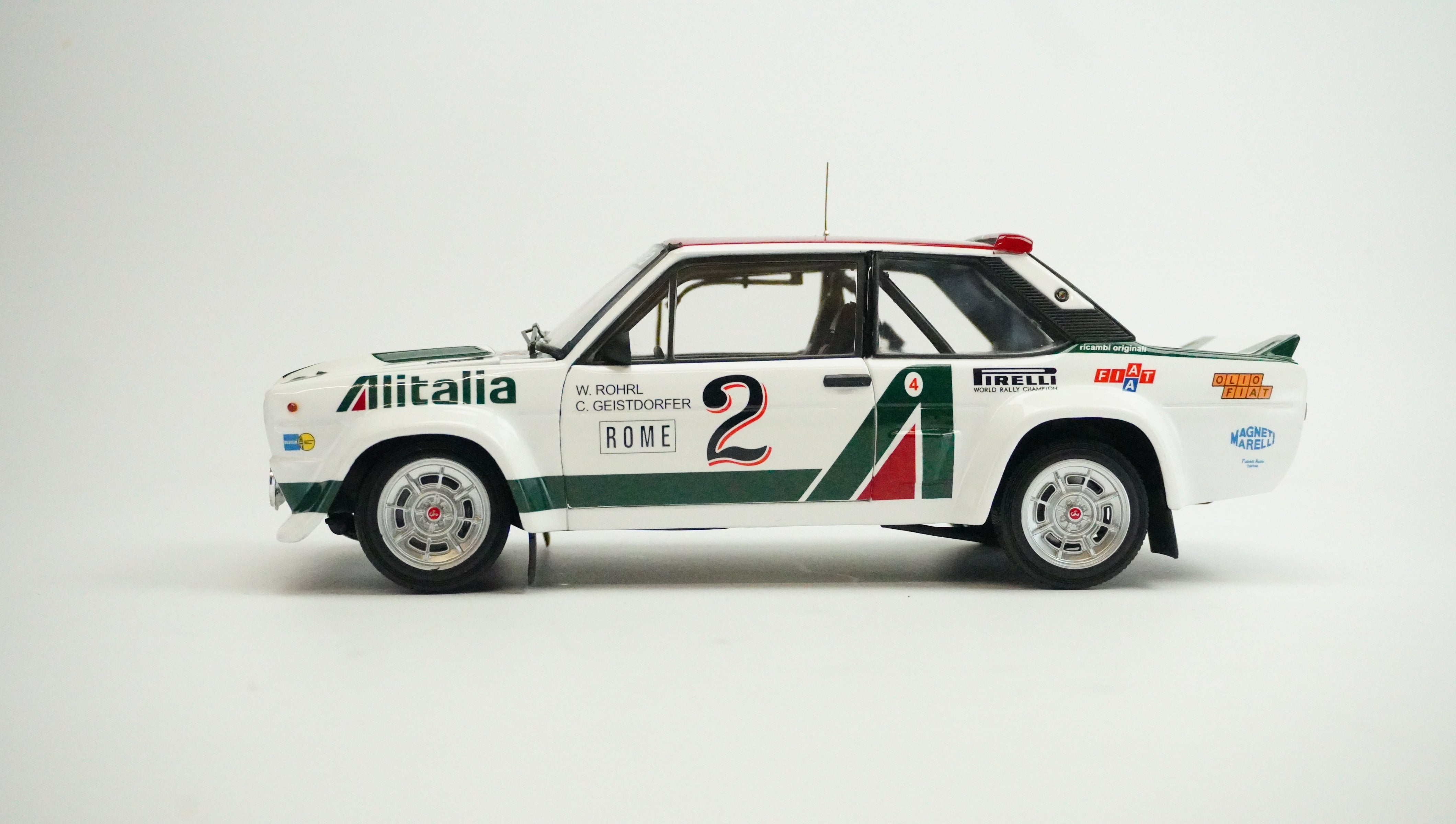 Fiat Abarth Rally No. 2 1:18