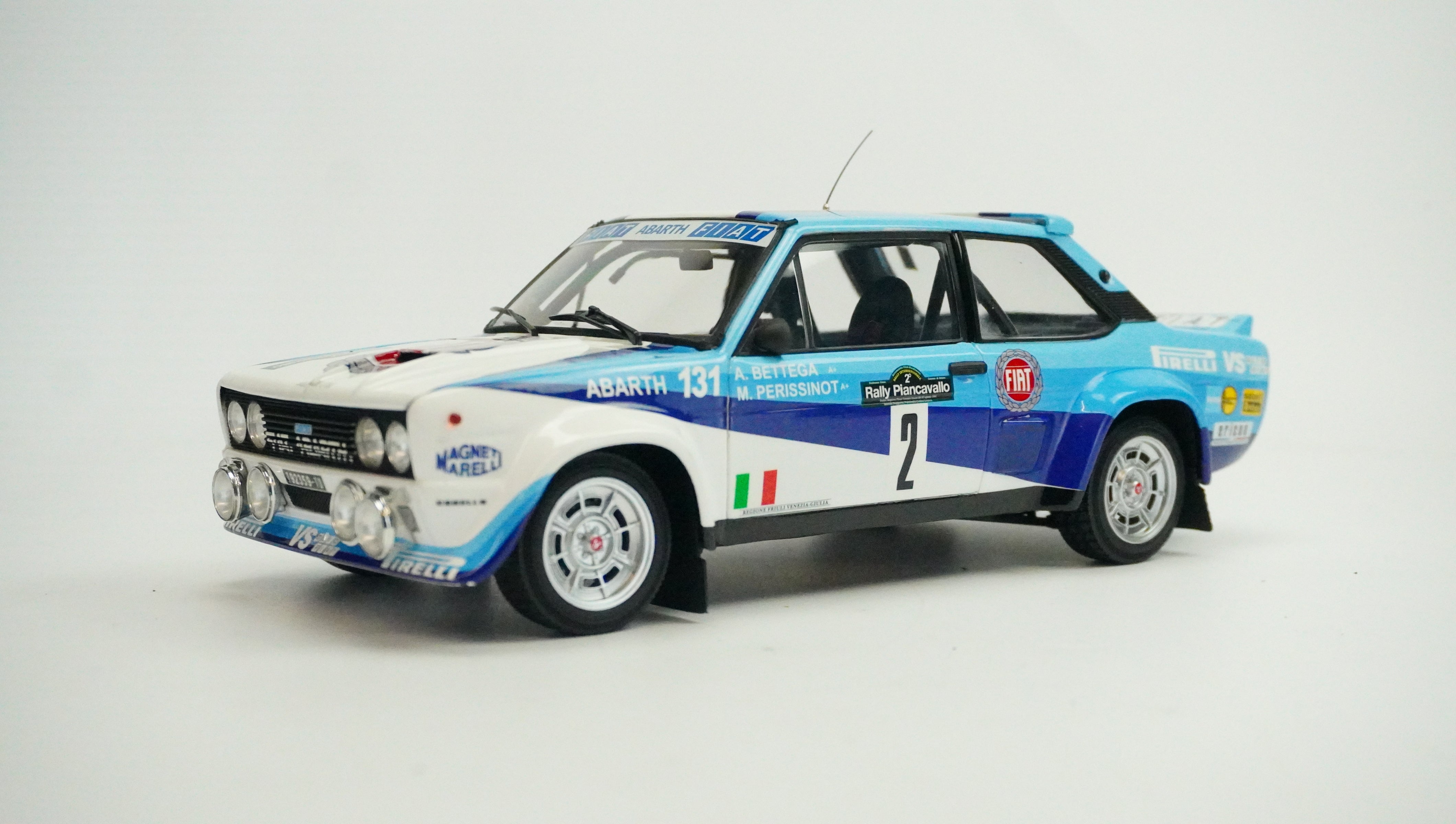 Fiat Abarth 131 Rally No. 2 1:18