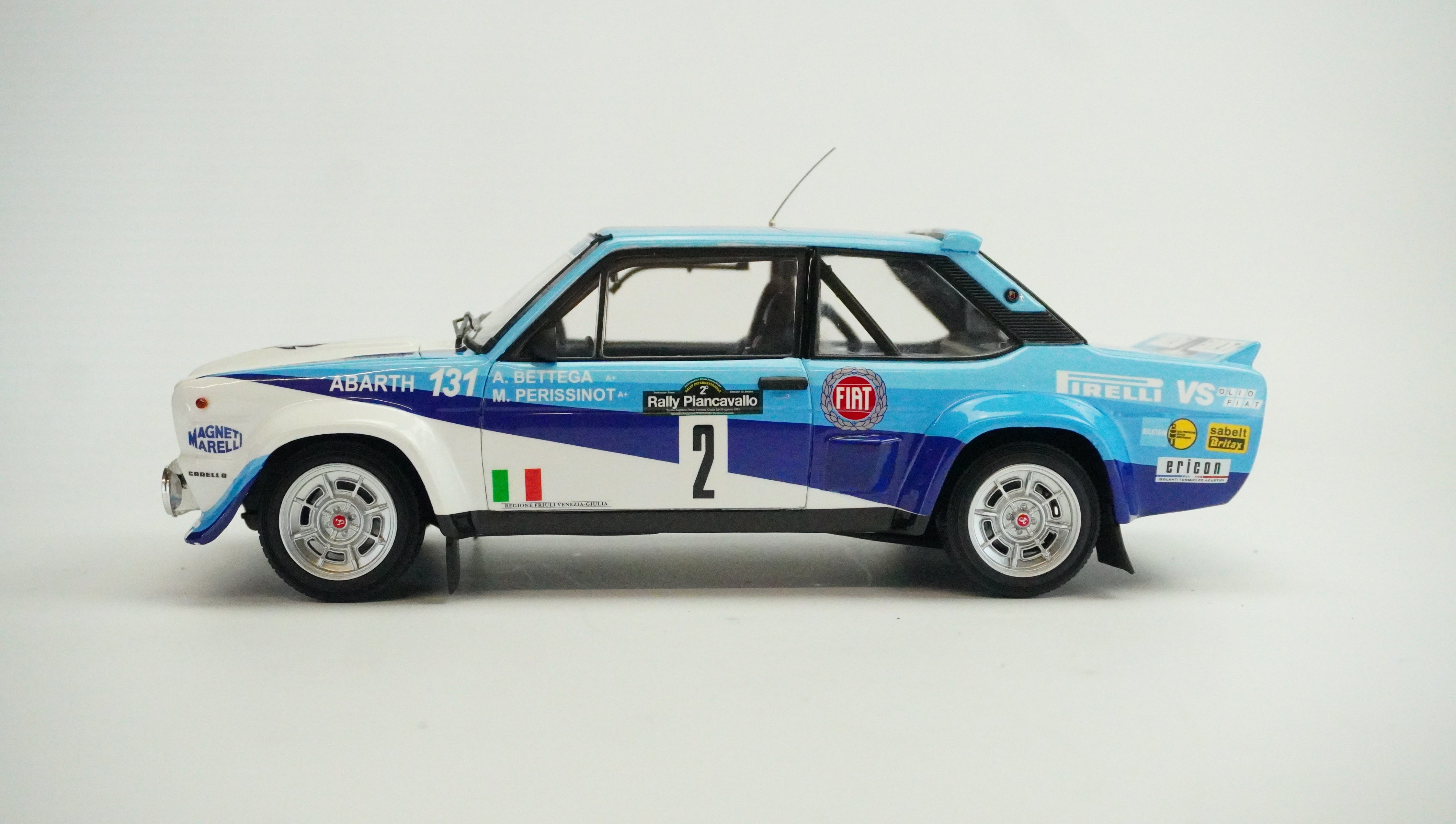 Fiat Abarth 131 Rally No. 2 1:18