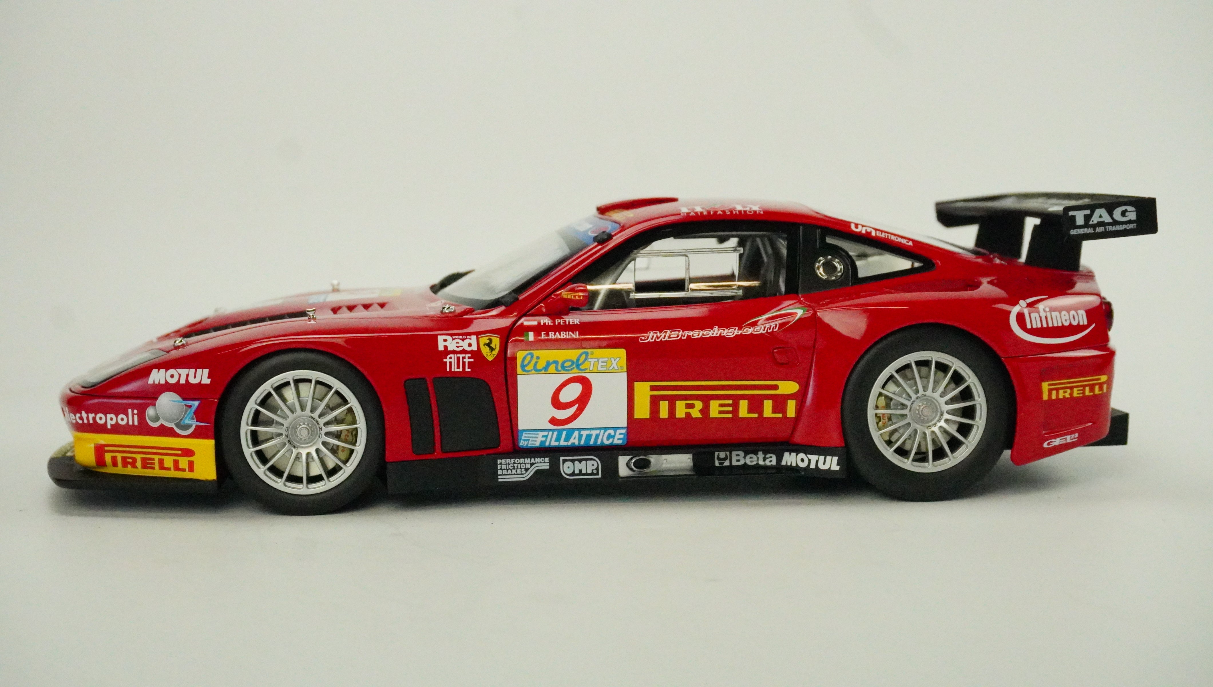 Ferrari 575 GTC Racing Nr.9 Rarität 2003 1:18