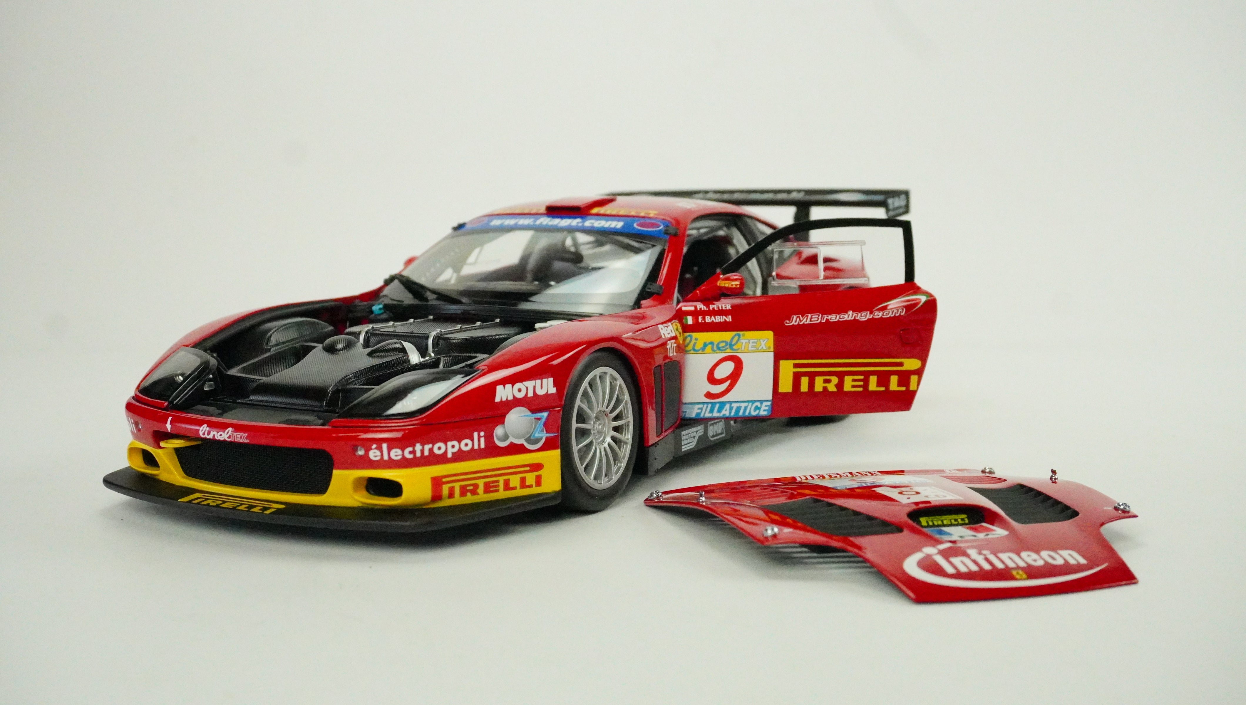 Ferrari 575 GTC Racing Nr.9 Rarität 2003 1:18