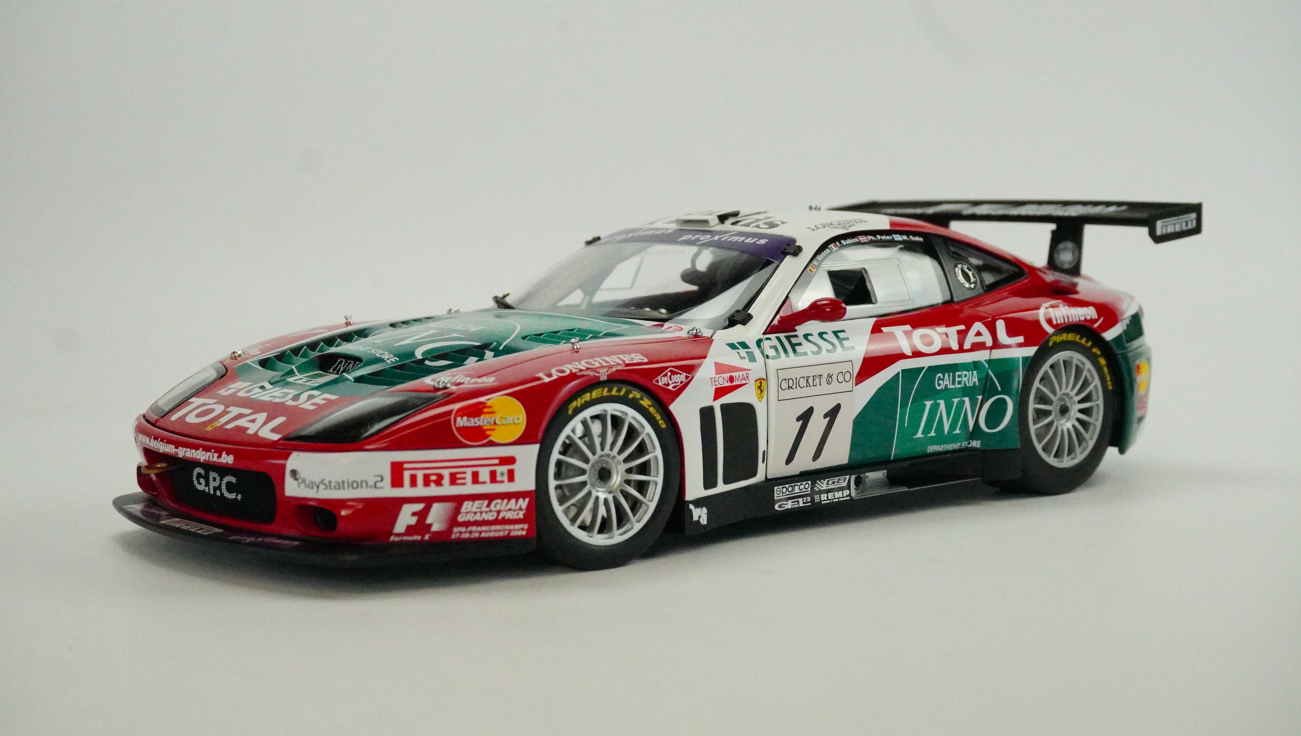 Ferrari 575 GTC Racing Nr.11 Rarität 2004 1:18