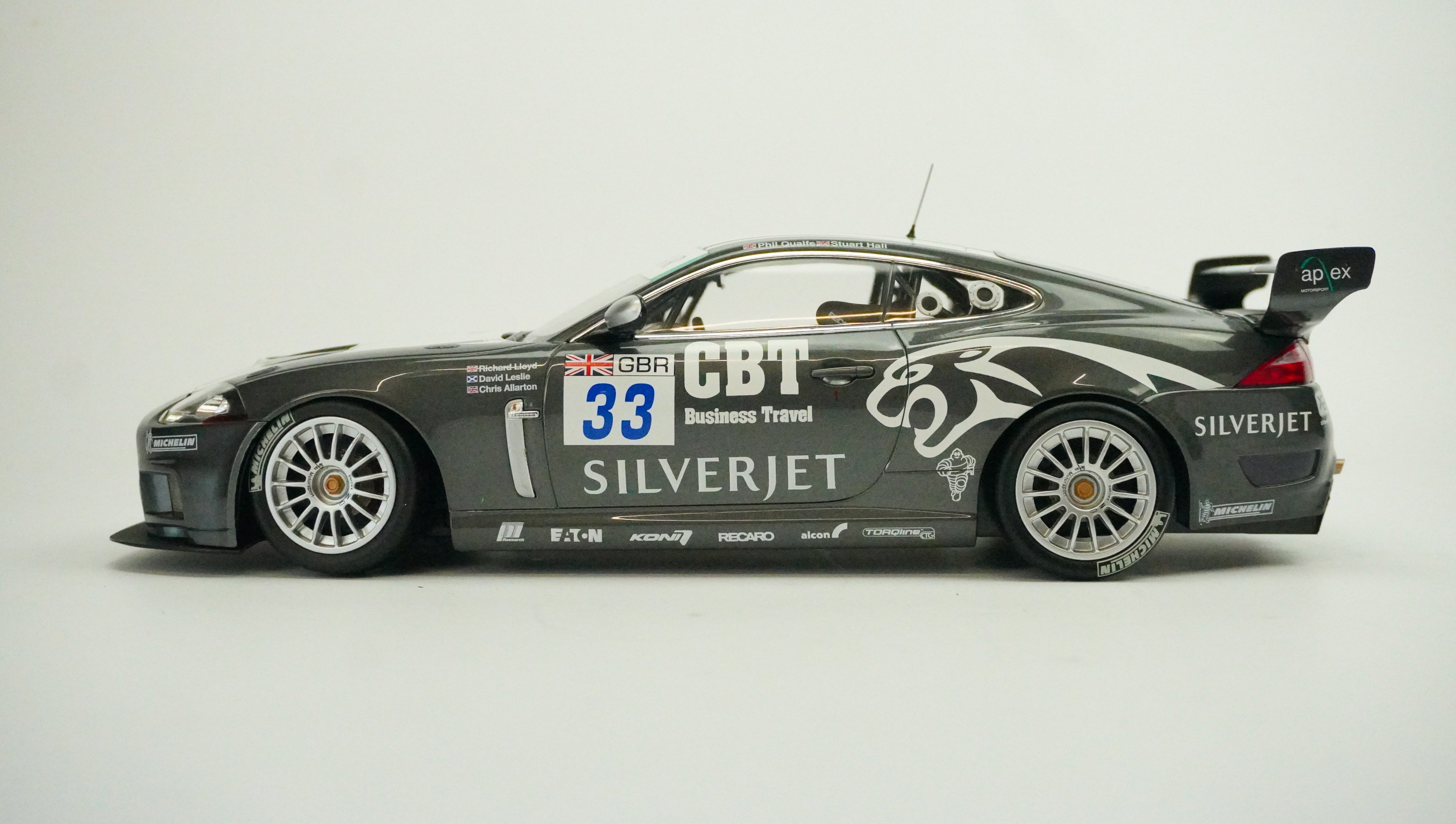 Jaguar XKR GT3 Racing Nr.33 Limited 2008 1:18
