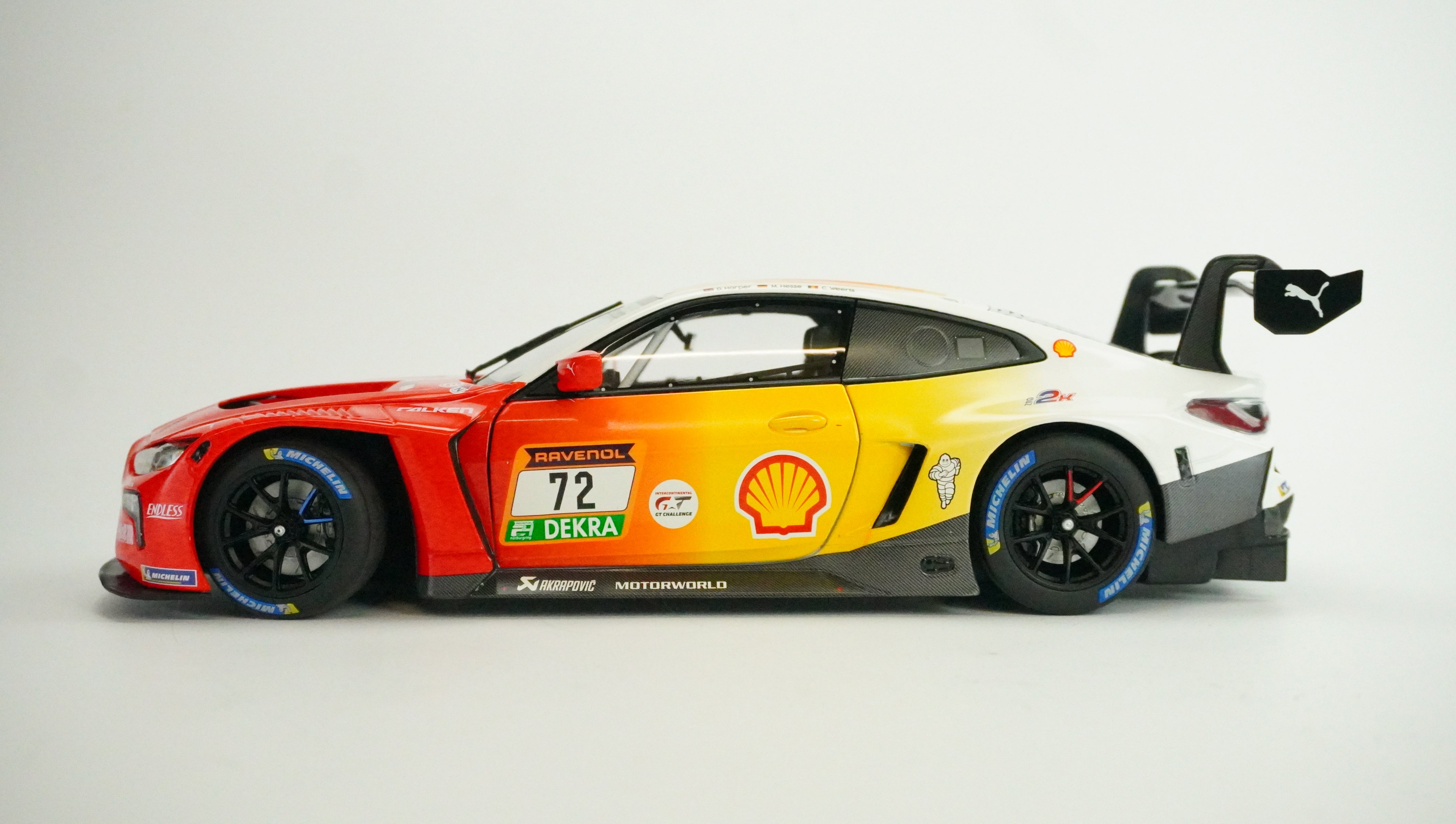 BMW M4 GT3 Rally No. 72 Limited 1:18