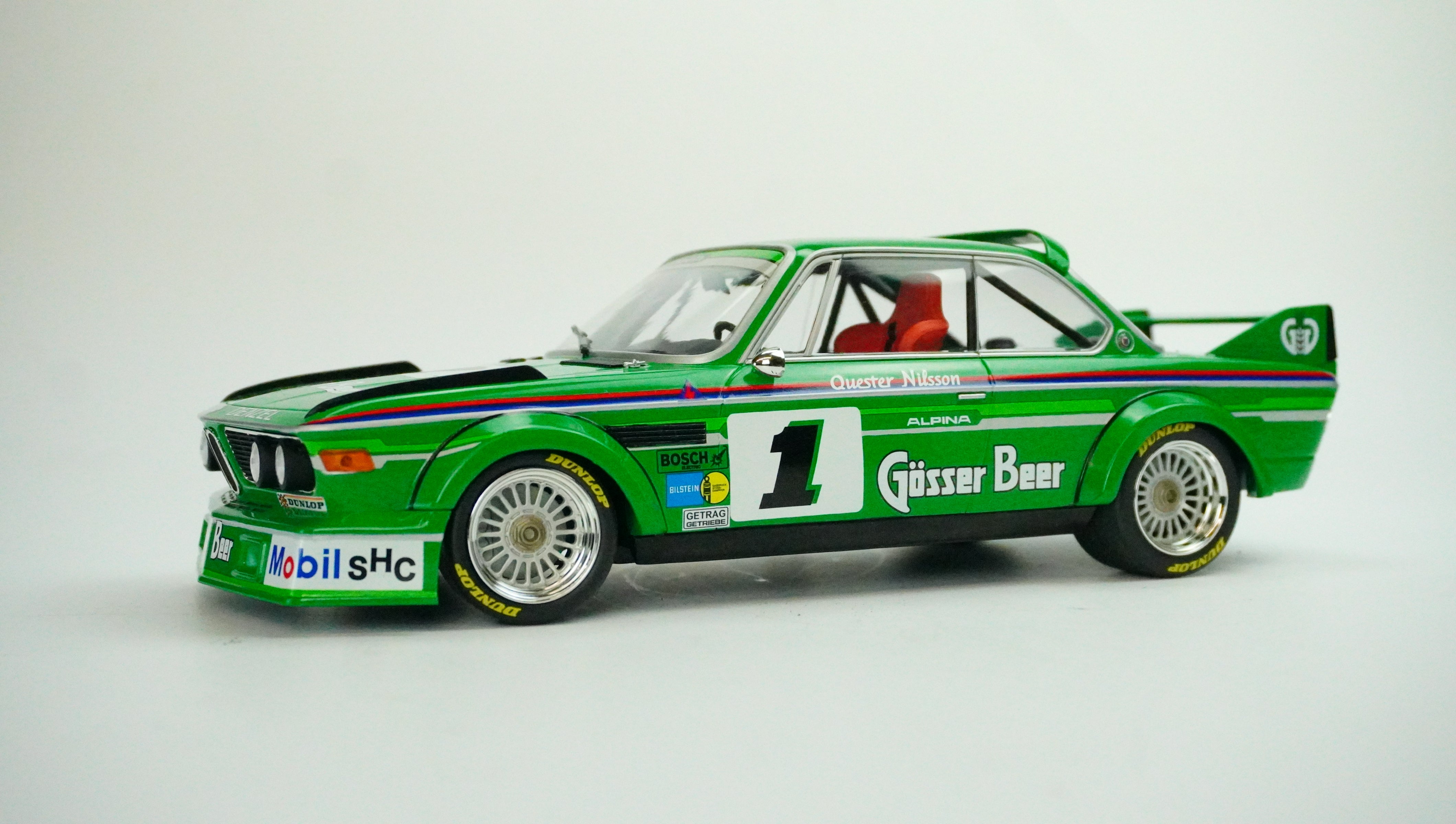 BMW 3.0 CSL Rally Nr.1 Gösser Beer Limited 1977 1:18