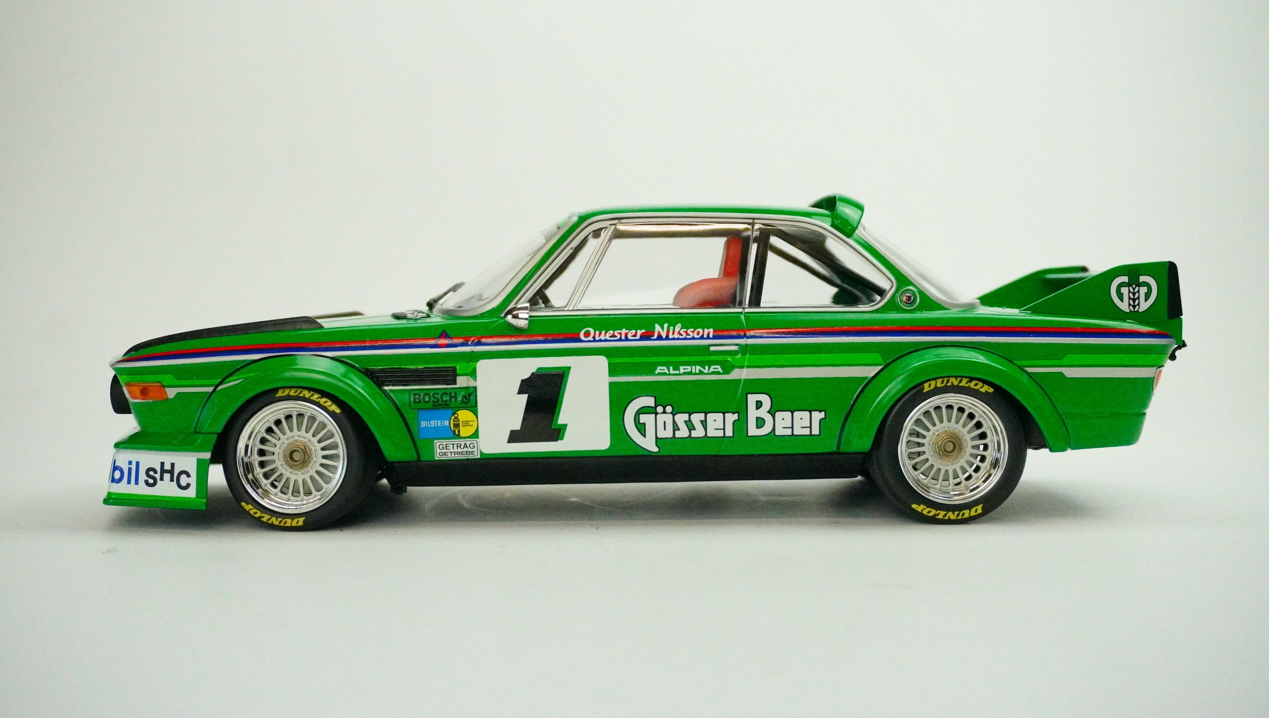 BMW 3.0 CSL Rally Nr.1 Gösser Beer Limited 1977 1:18