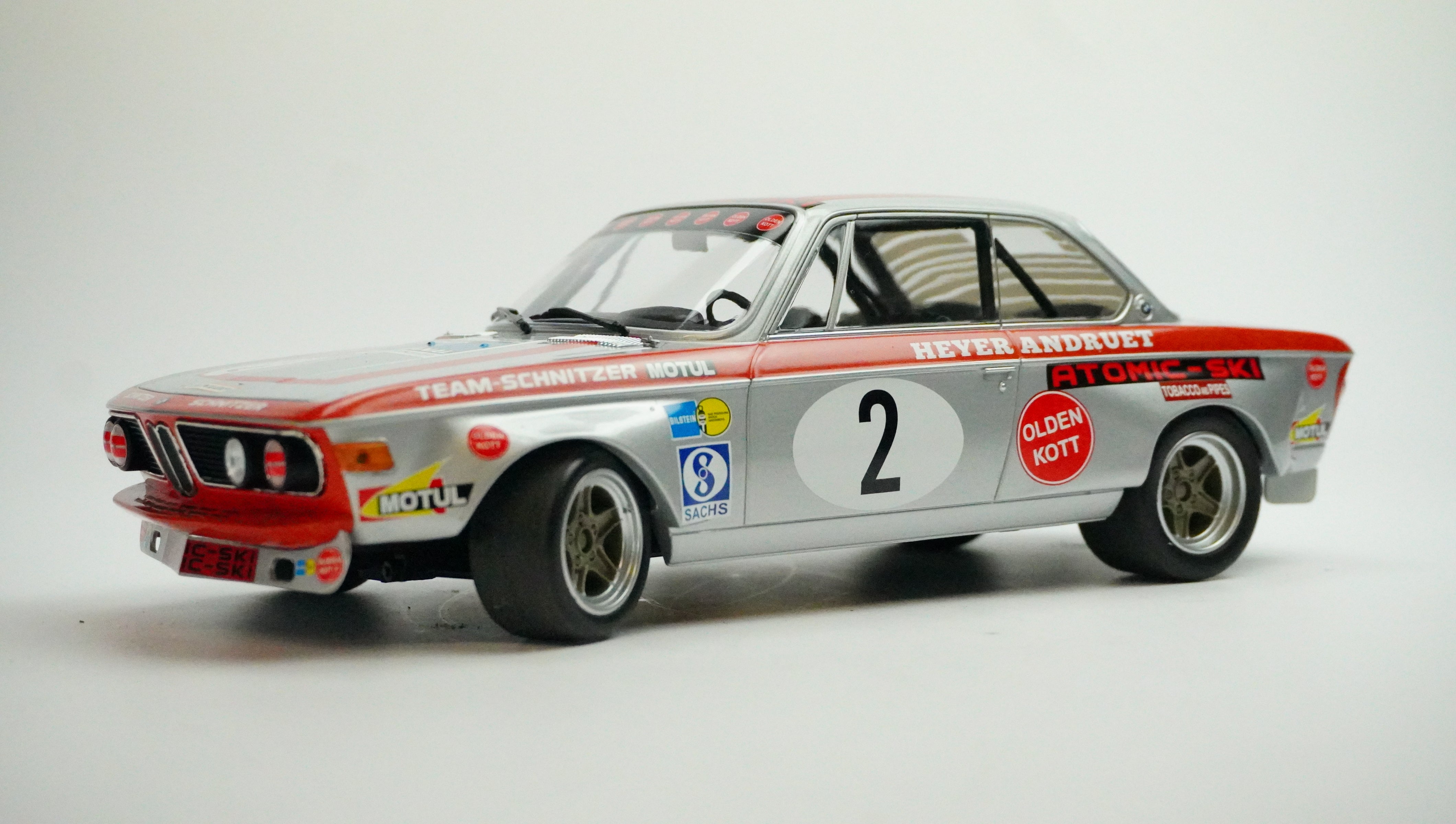 BMW 2800 CS Rally Nr.2 Limited 1972 1:18