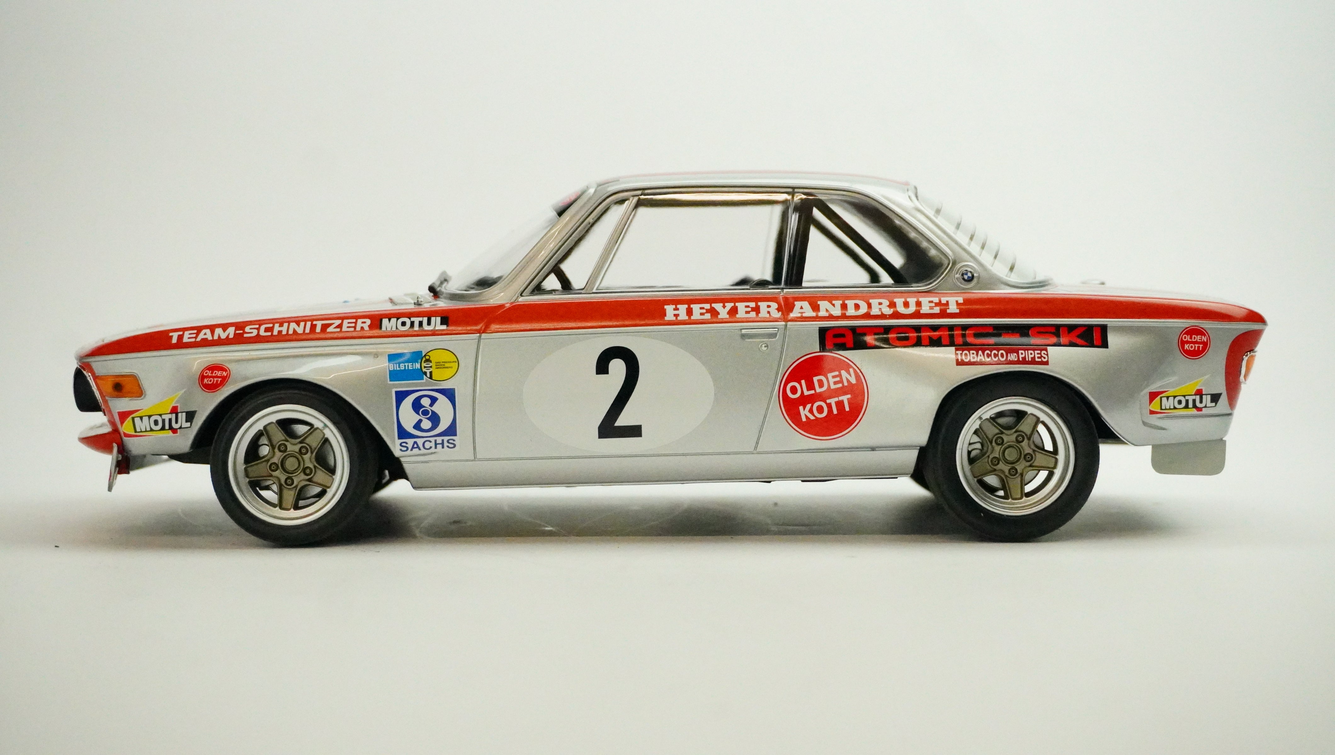 BMW 2800 CS Rally Nr.2 Limited 1972 1:18
