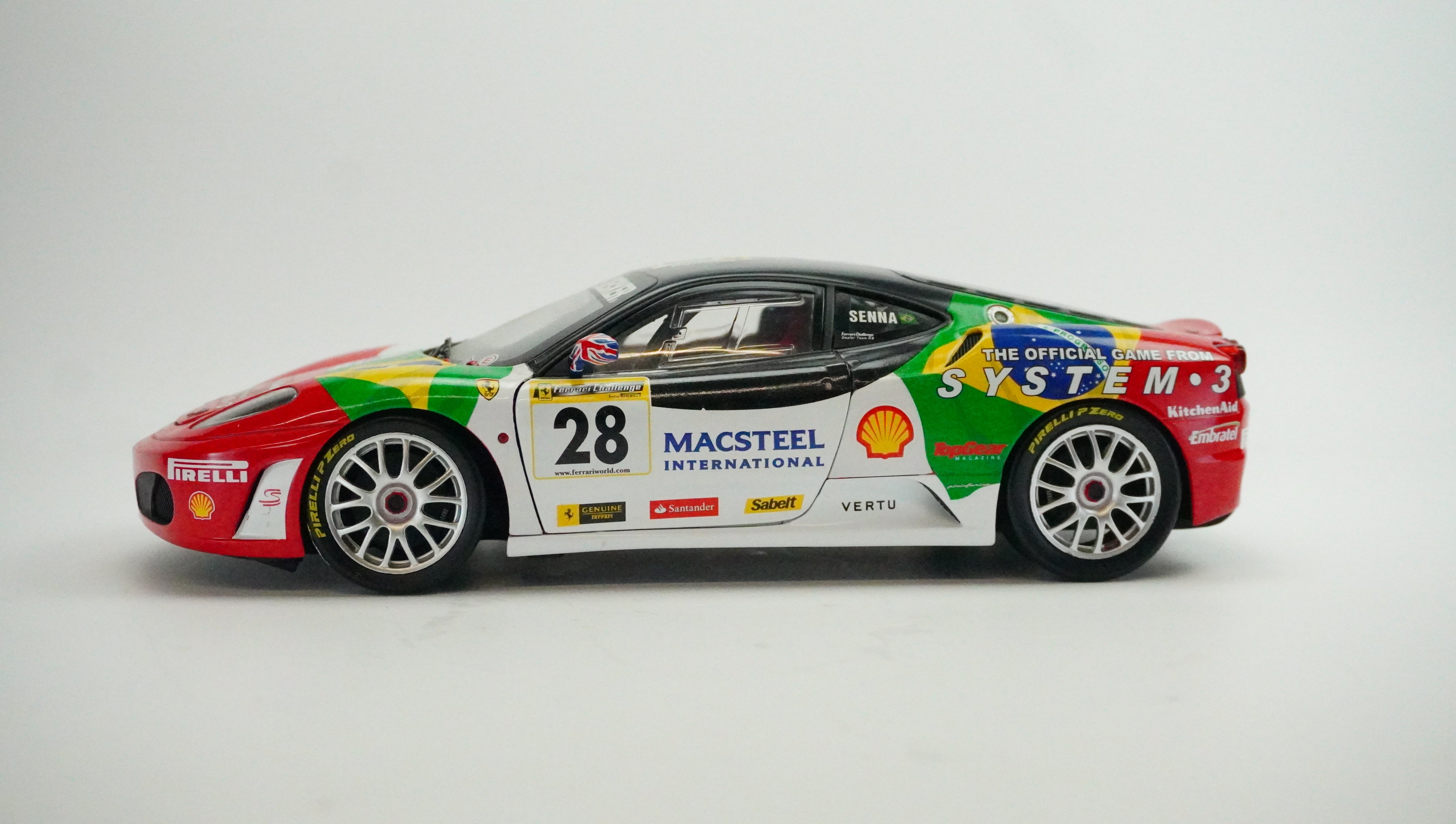 Ferrari F430 Challenge Racing No. 28 Limited 1:18
