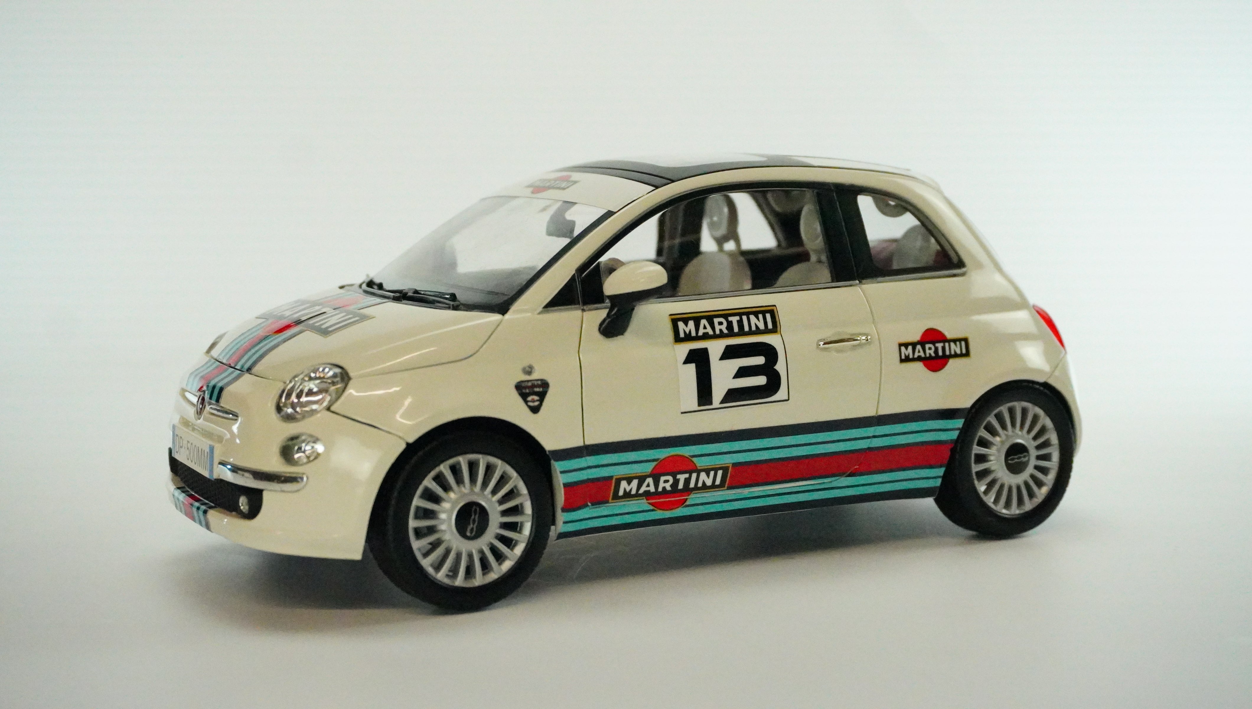 Fiat 500 Martini Racing Nr.13 Rarität 1:18