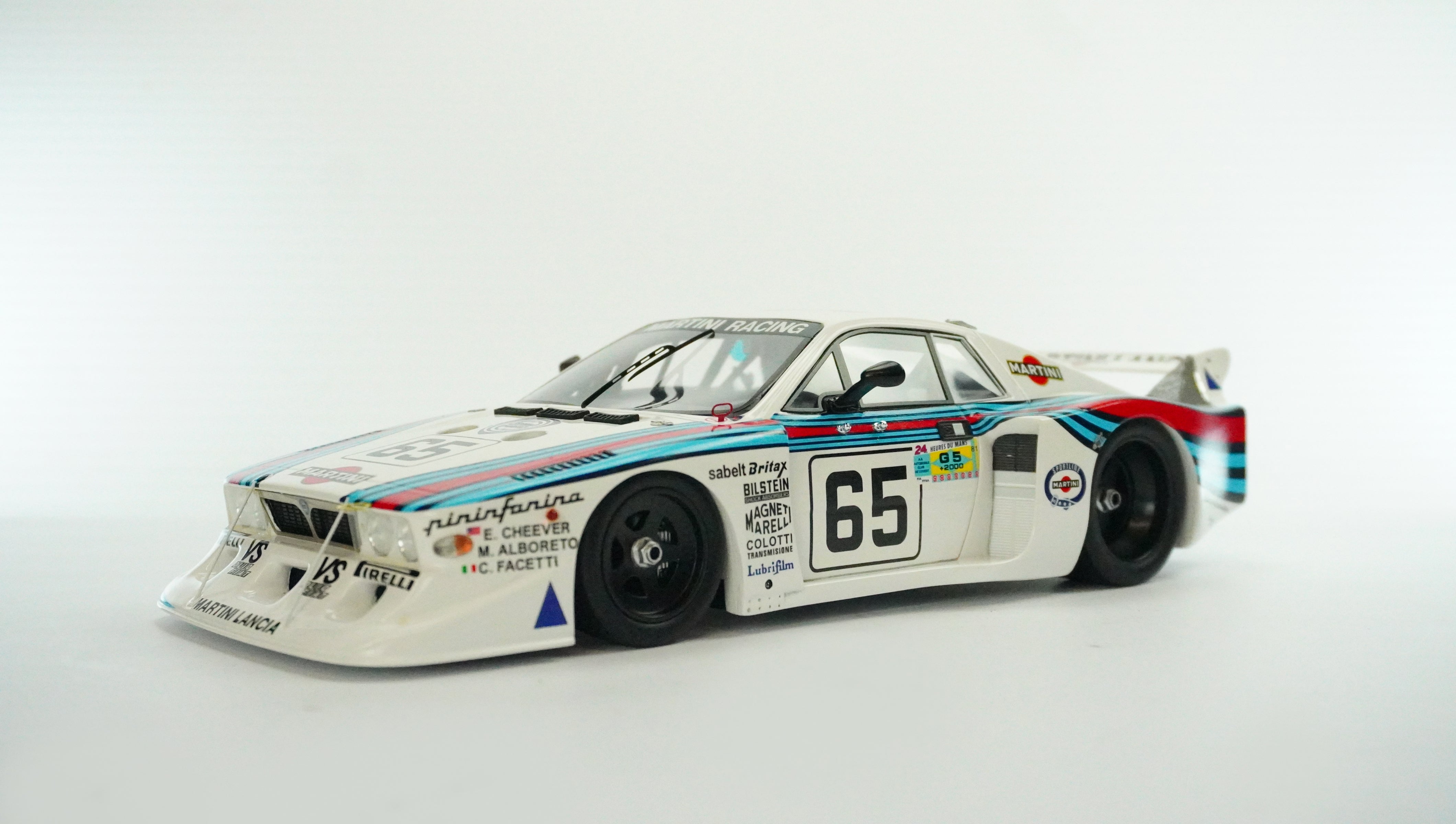 Lancia Beta Martini Racing No. 65 Rarity 1981 1:18