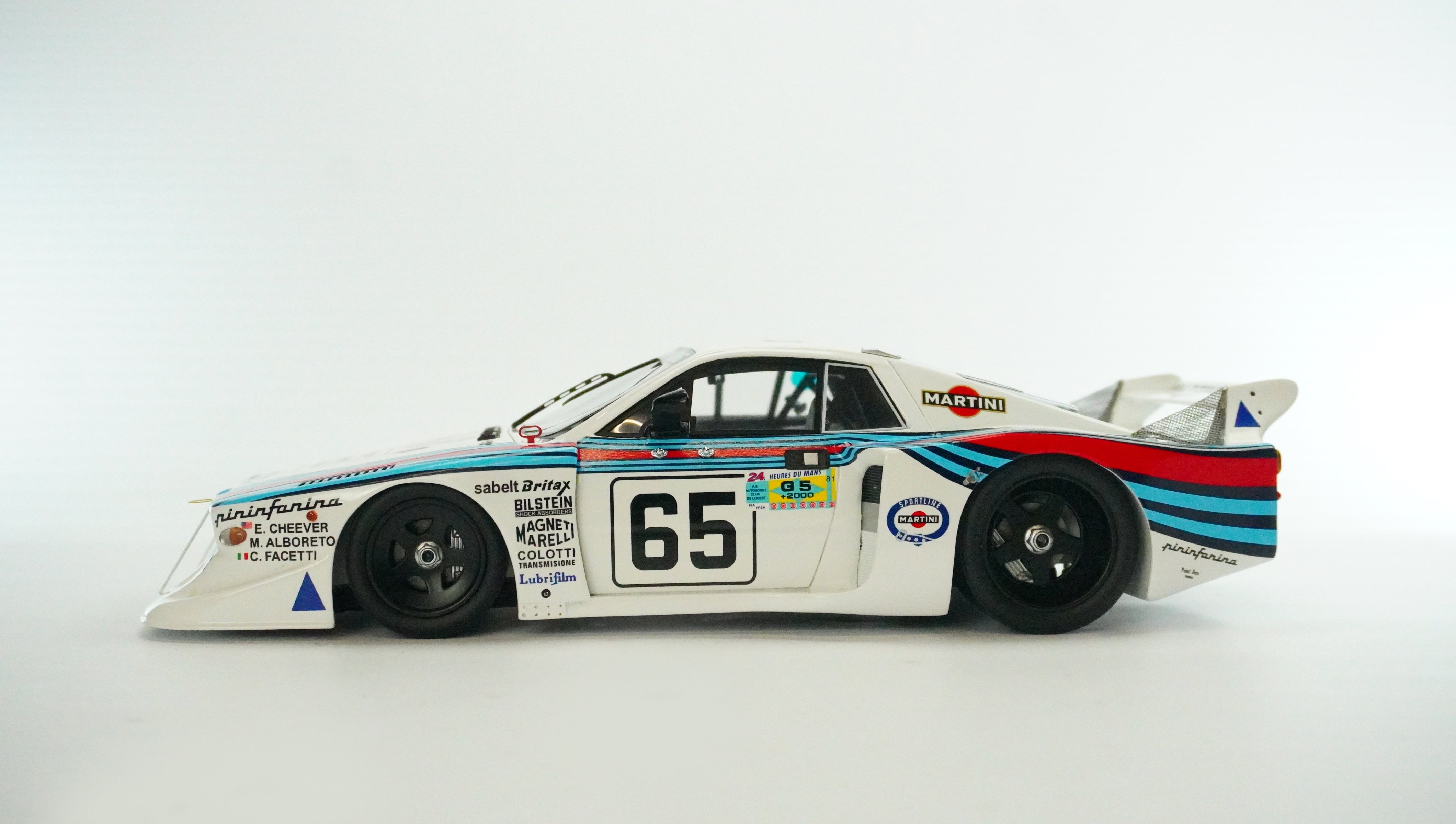 Lancia Beta Martini Racing No. 65 Rarity 1981 1:18