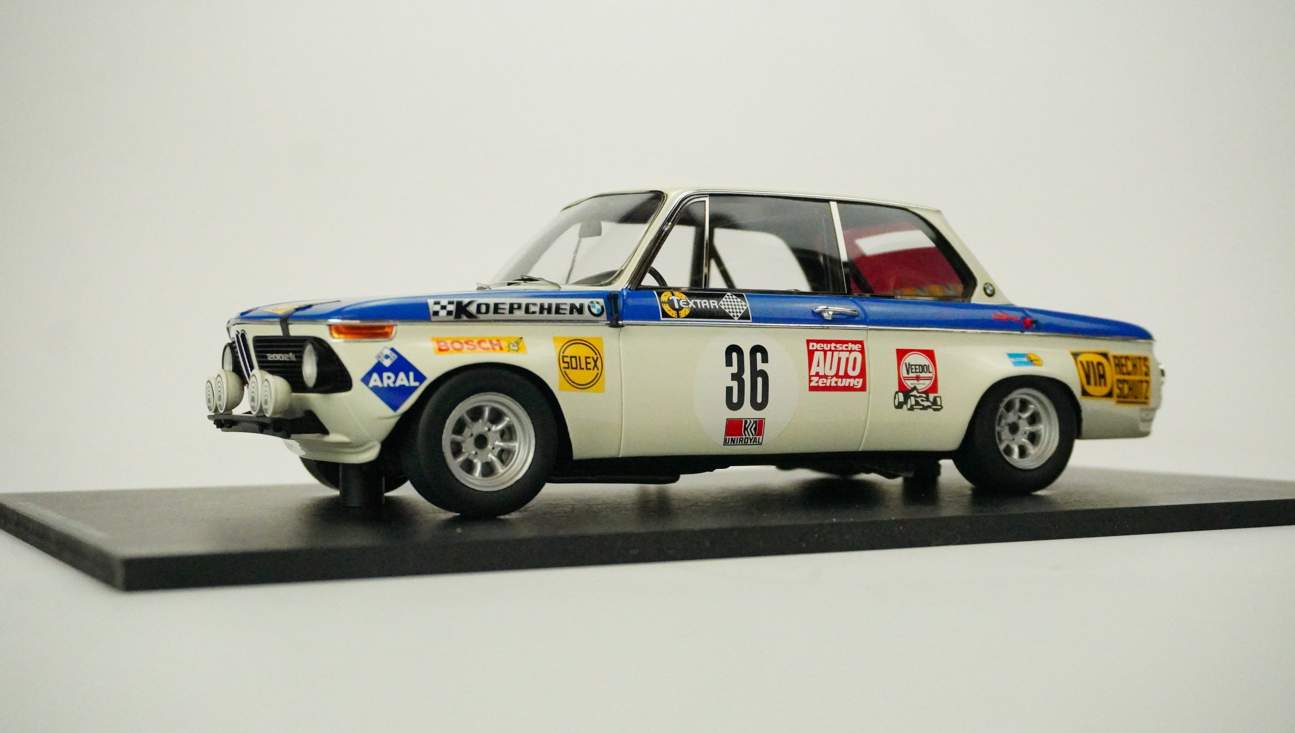 BMW 2002 Ti Rally Nr.36 Limited 1970 1:18