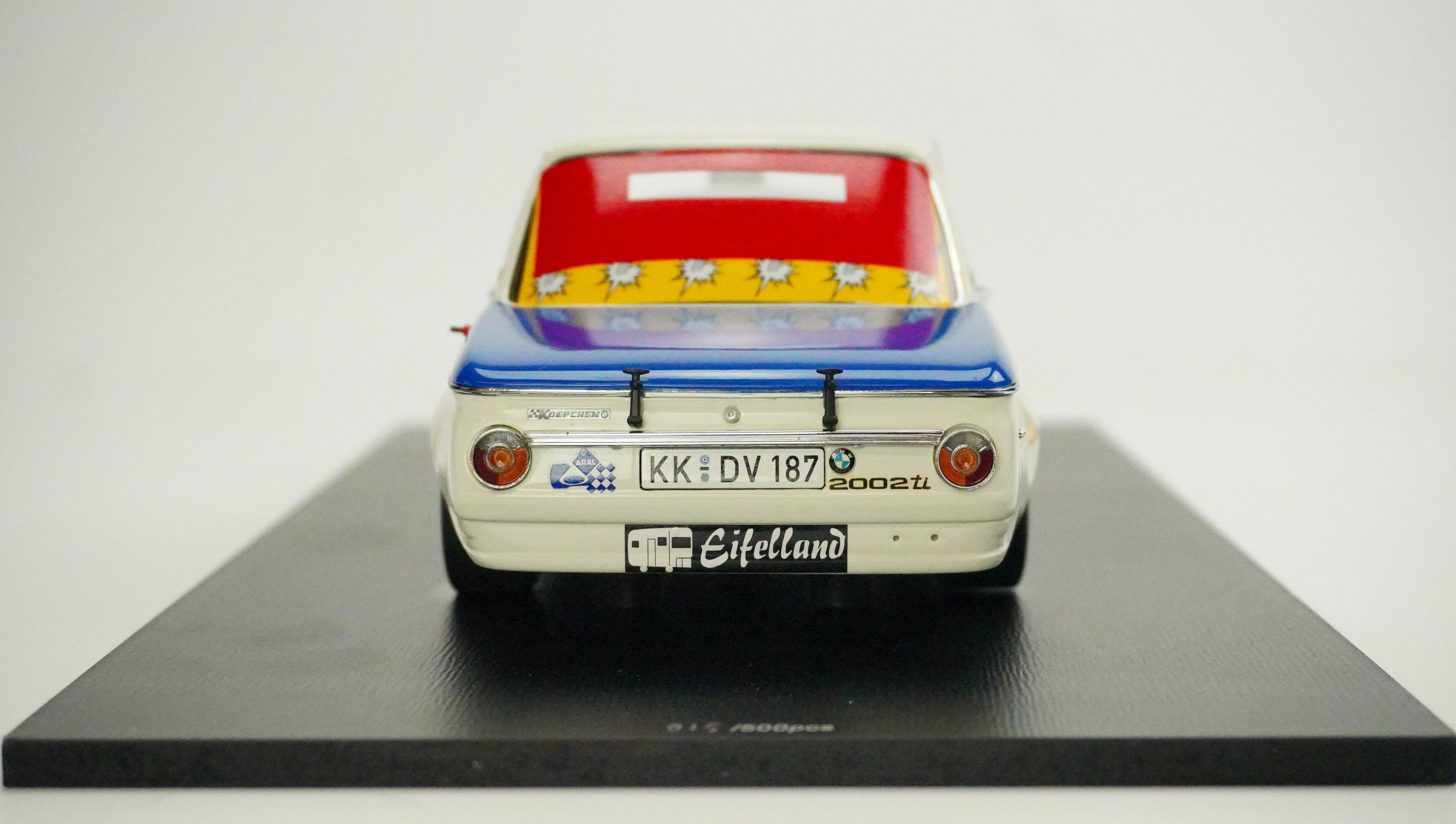 BMW 2002 ti Rally No.36 Limited (no box) 1970 1:18