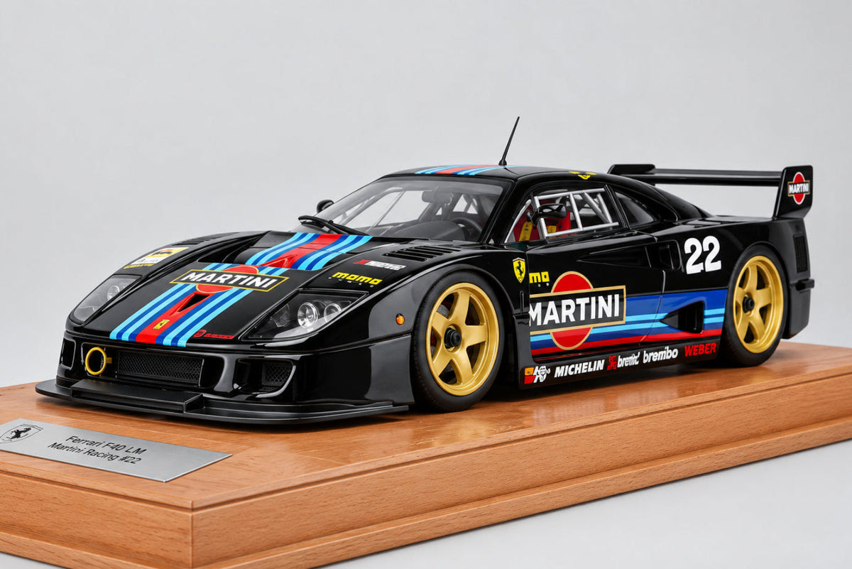 Martini Black Schwarz Nero 1:18