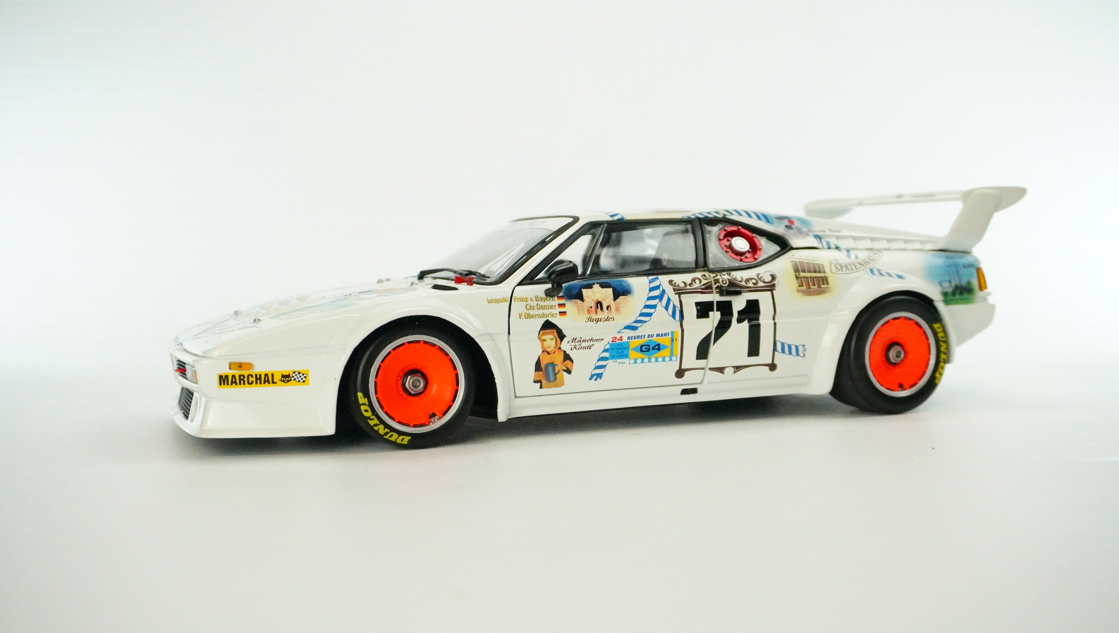 BMW M1 Le Mans Rally Nr.71 1981 1:18
