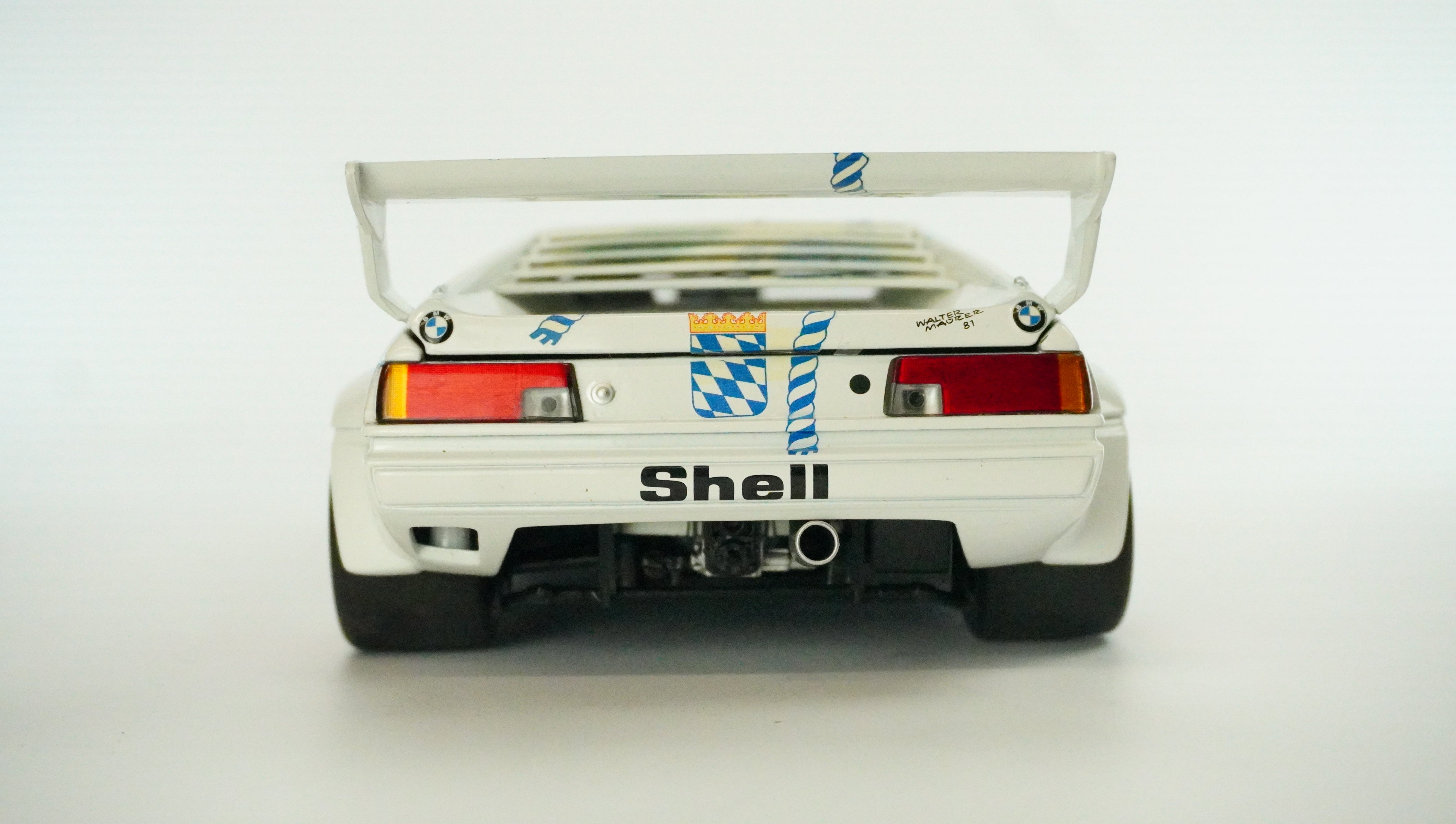 BMW M1 Le Mans Rally No. 71 1981 1:18