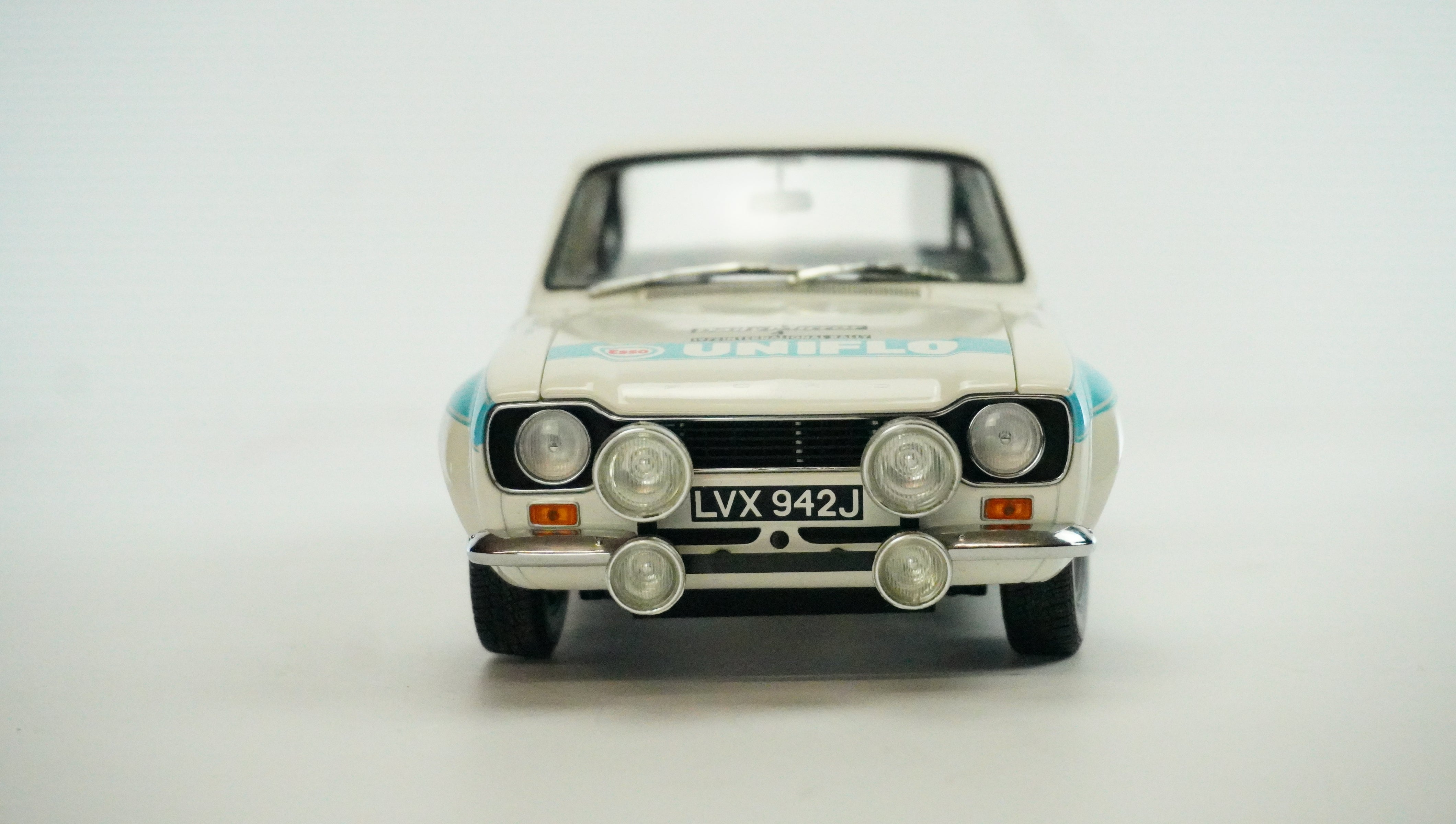 Ford Escort RS 1600 Rally No. 4 Rarity 1972 1:18