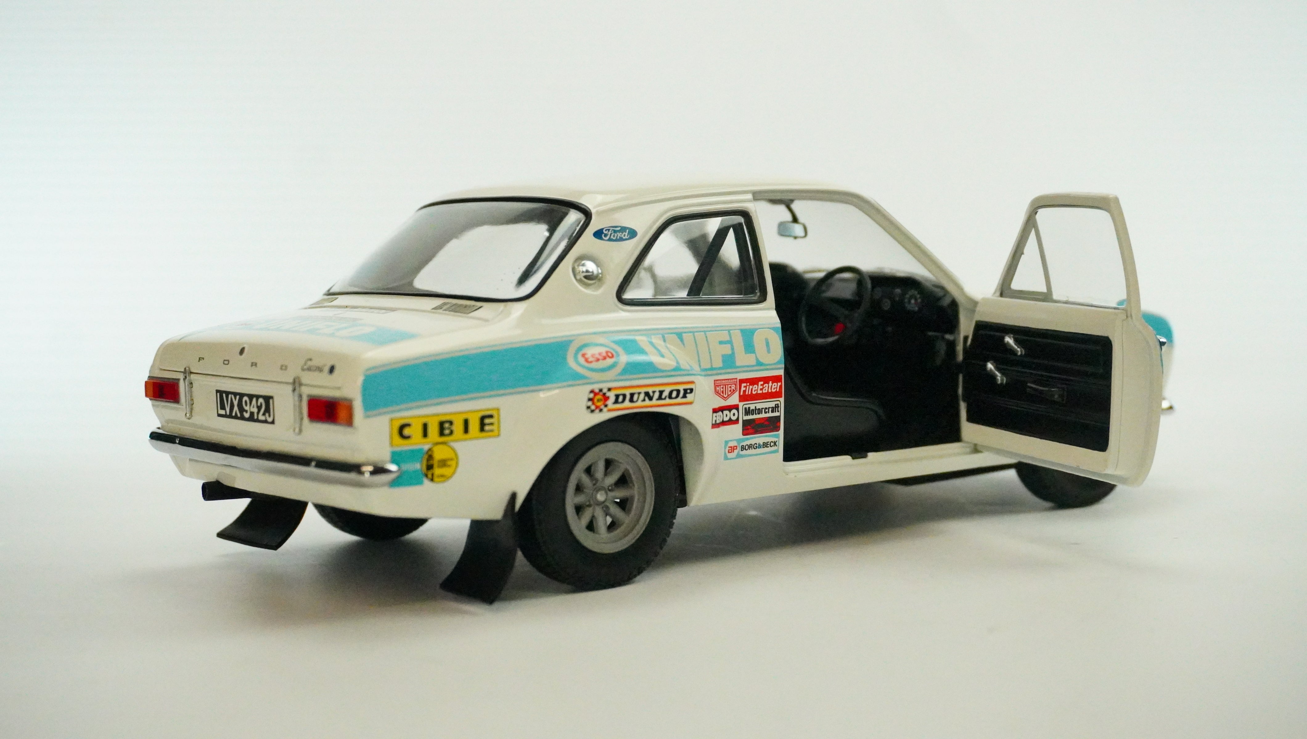 Ford Escort RS 1600 Rally No. 4 Rarity 1972 1:18