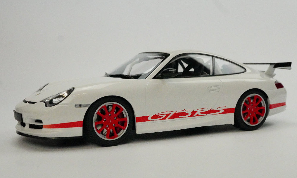 Porsche 1:18 GT3RS weiss  rotefelgen