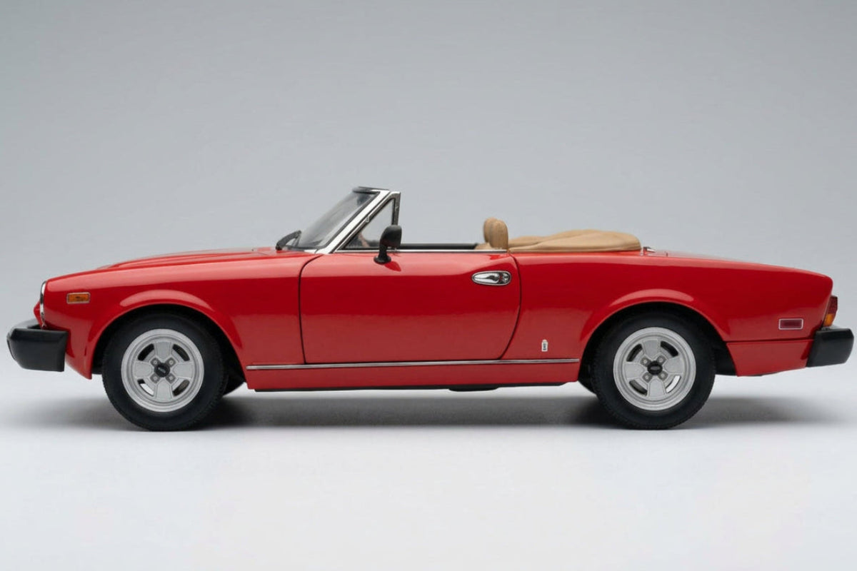 Fiat Rot Hot Sammler  1:18