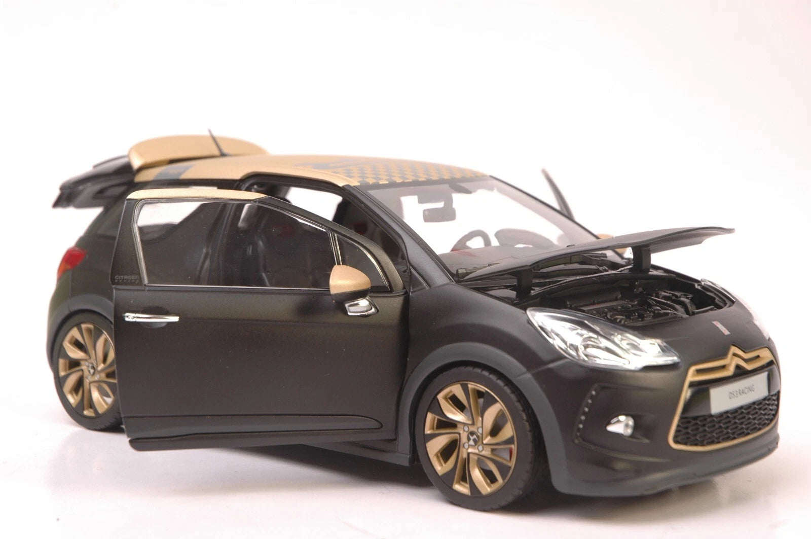 Citroen DS3 Racing 2013 Schwarz Matt 1:18