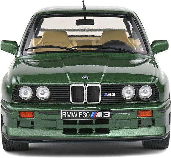BMW E30 M3 grün 1:18