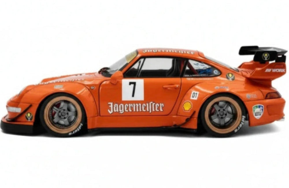Porsche 911 (993) RWB Racing Nr.7 Jägermeister 2020 1:18