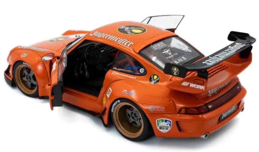 Porsche 911 (993) RWB Racing Nr.7 Jägermeister 2020 1:18