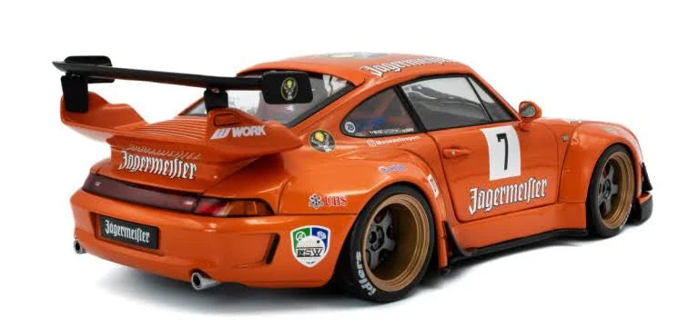Porsche 911 (993) RWB Racing Nr.7 Jägermeister 2020 1:18