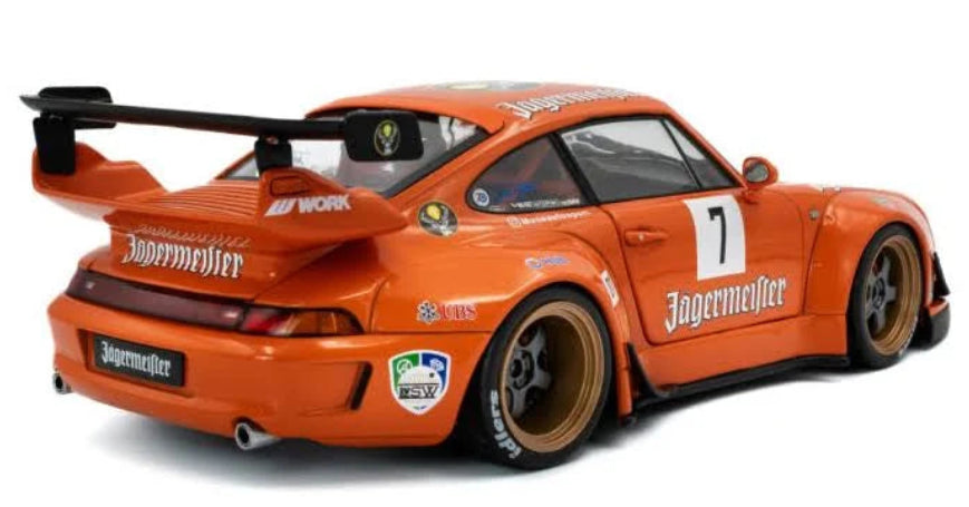 Porsche 911 (993) RWB Racing Nr.7 Jägermeister 2020 1:18