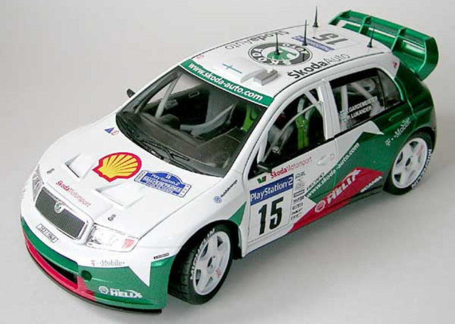 Skoda Fabia Rally Nr.15 2003 1:18