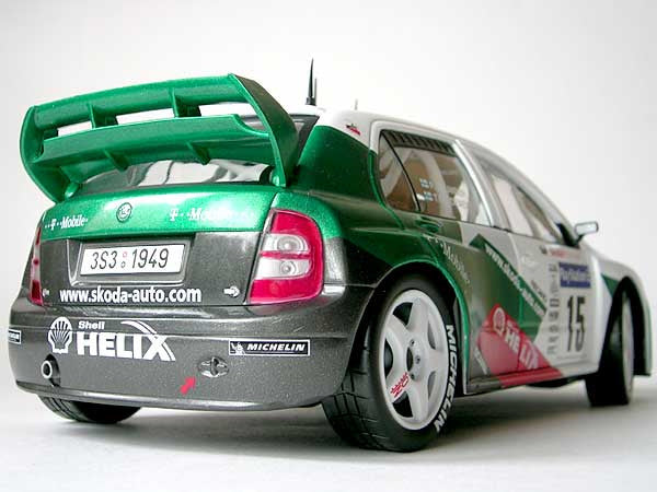 Skoda Fabia Rally Nr.15 2003 1:18