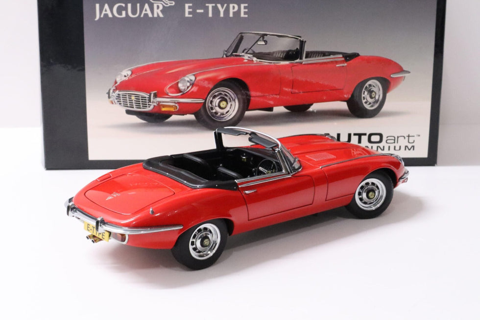 Jaguar E-Type Roadster Serie 3 V12 Rarität 1975 1:18