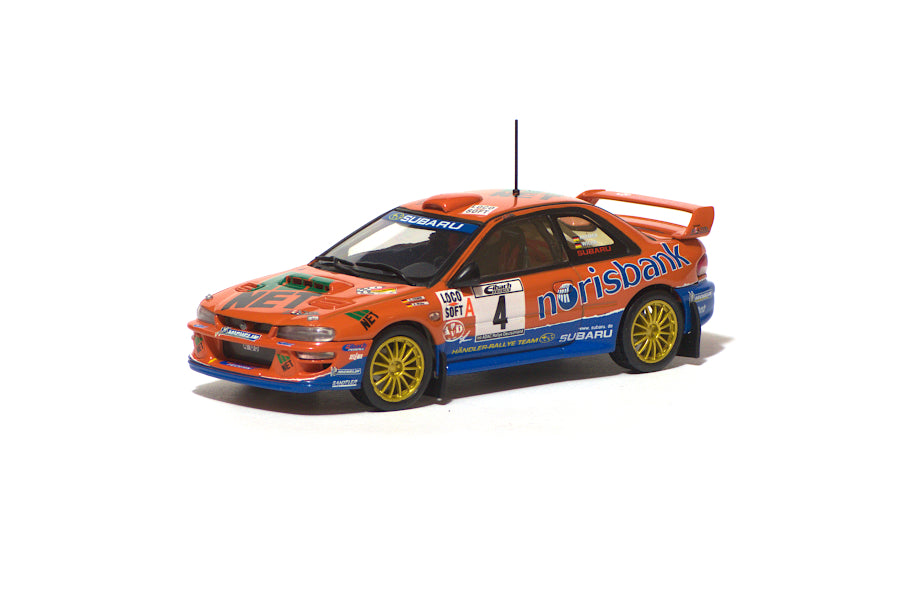 Subaru Impreza Rally Nr.4 1:18