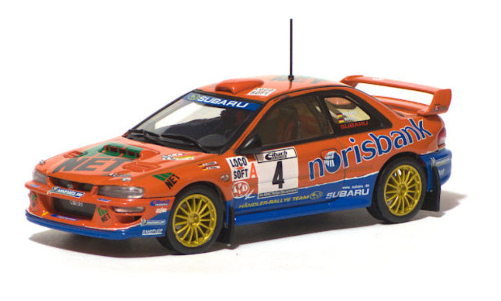 Subaru Impreza Rally Nr.4 1:18