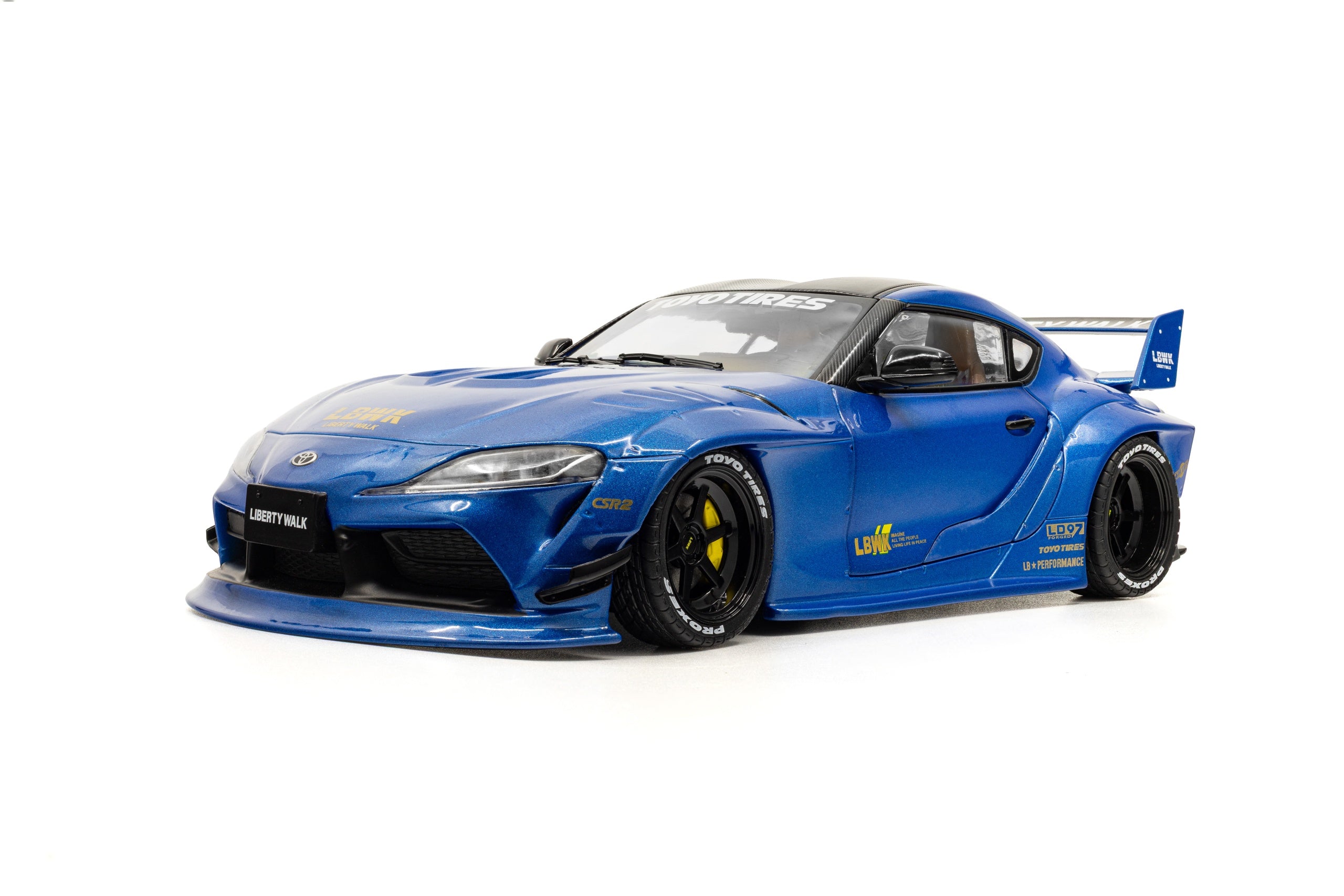 Toyota GR Supra LBW Body Kit 2025 1:18