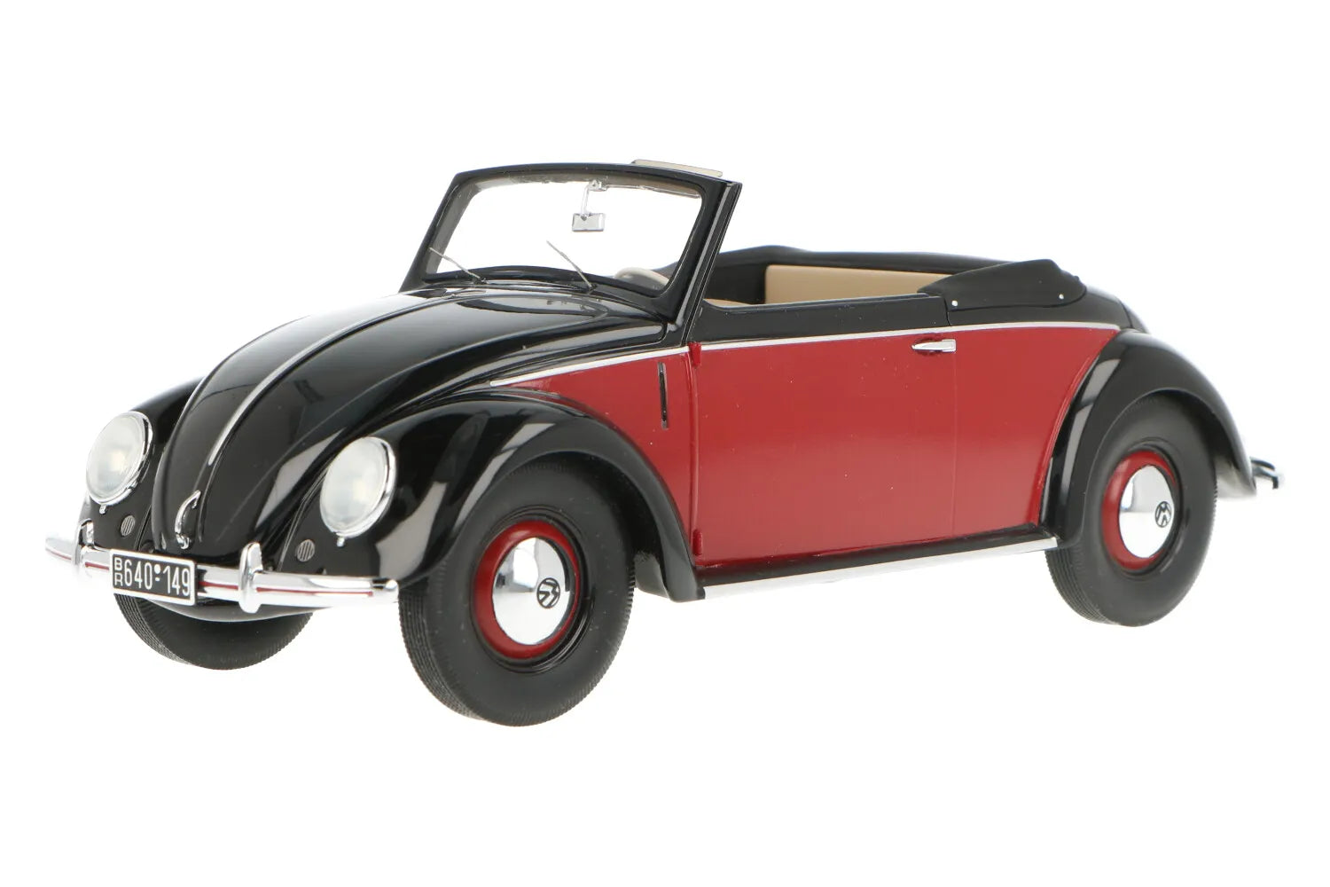 VW Käfer Cabrio "Hebmüller" 1949 1:18