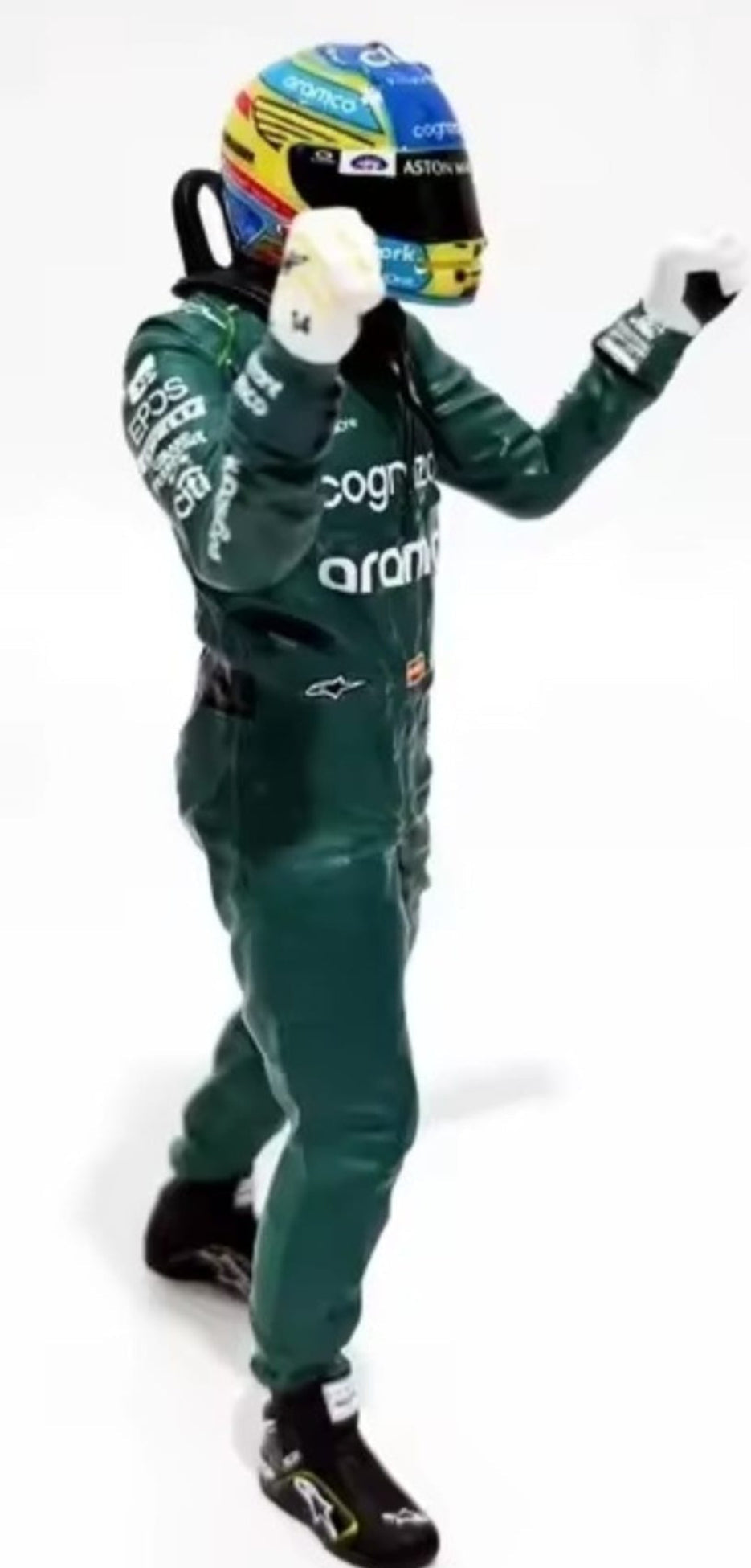 Aston Martin Formel Rennfahrer 1:18