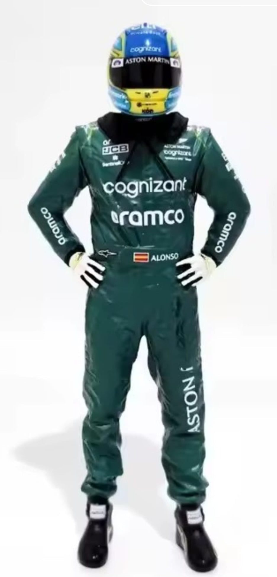 Fernando Alonso Formel 1 Rennfahrer 1:18