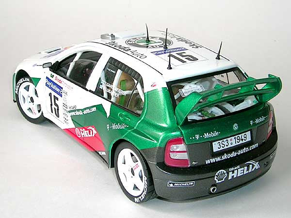 Skoda Fabia Rally Nr.15 2003 1:18